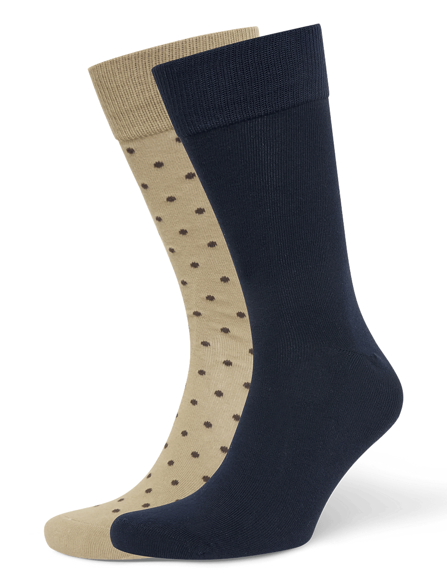 Gant - 2-Pack Mixed Socks - tennissocken - light taupe - 0