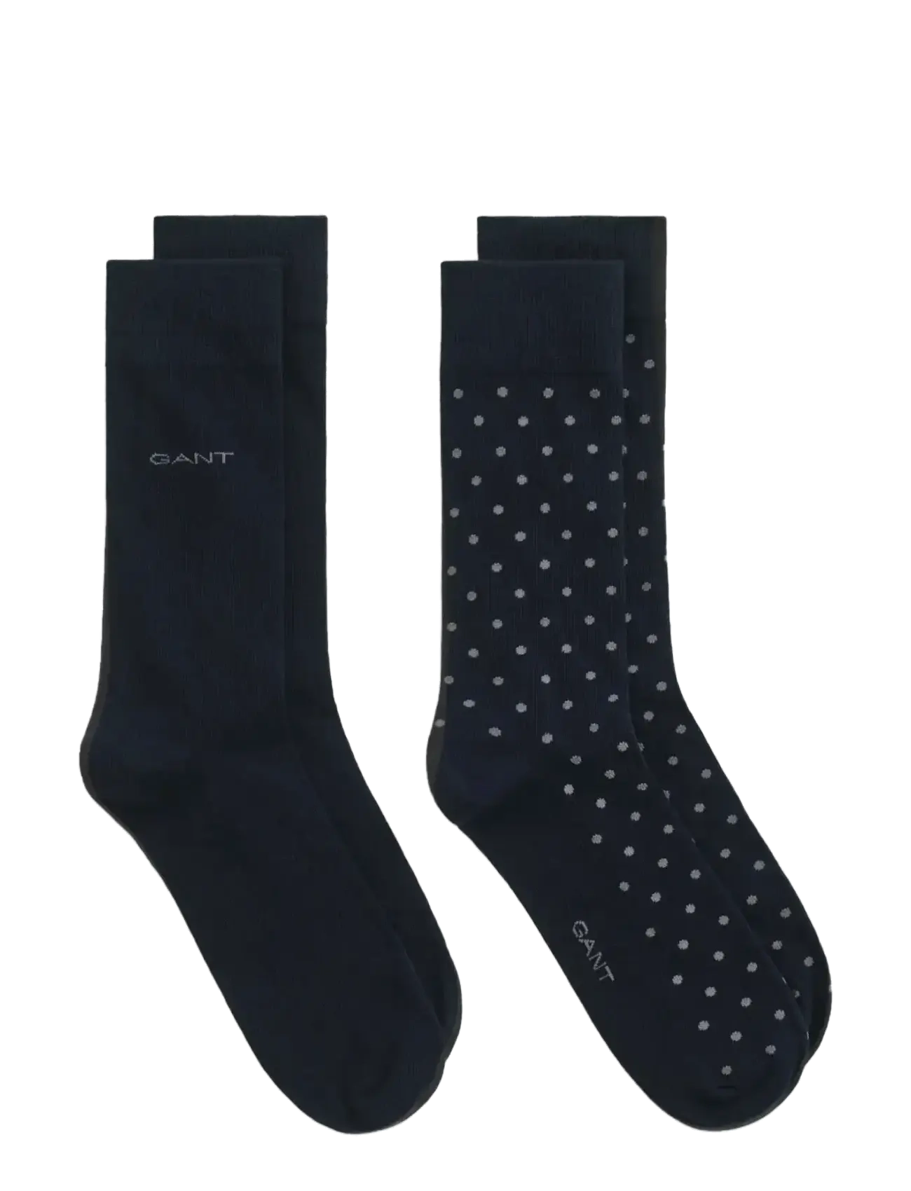 Gant 2-Pack Mixed Socks - Aluspesu - NAVY / navy