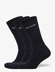 GANT - SPORT SOCKS 3-PACK - regular socks - marine - 0