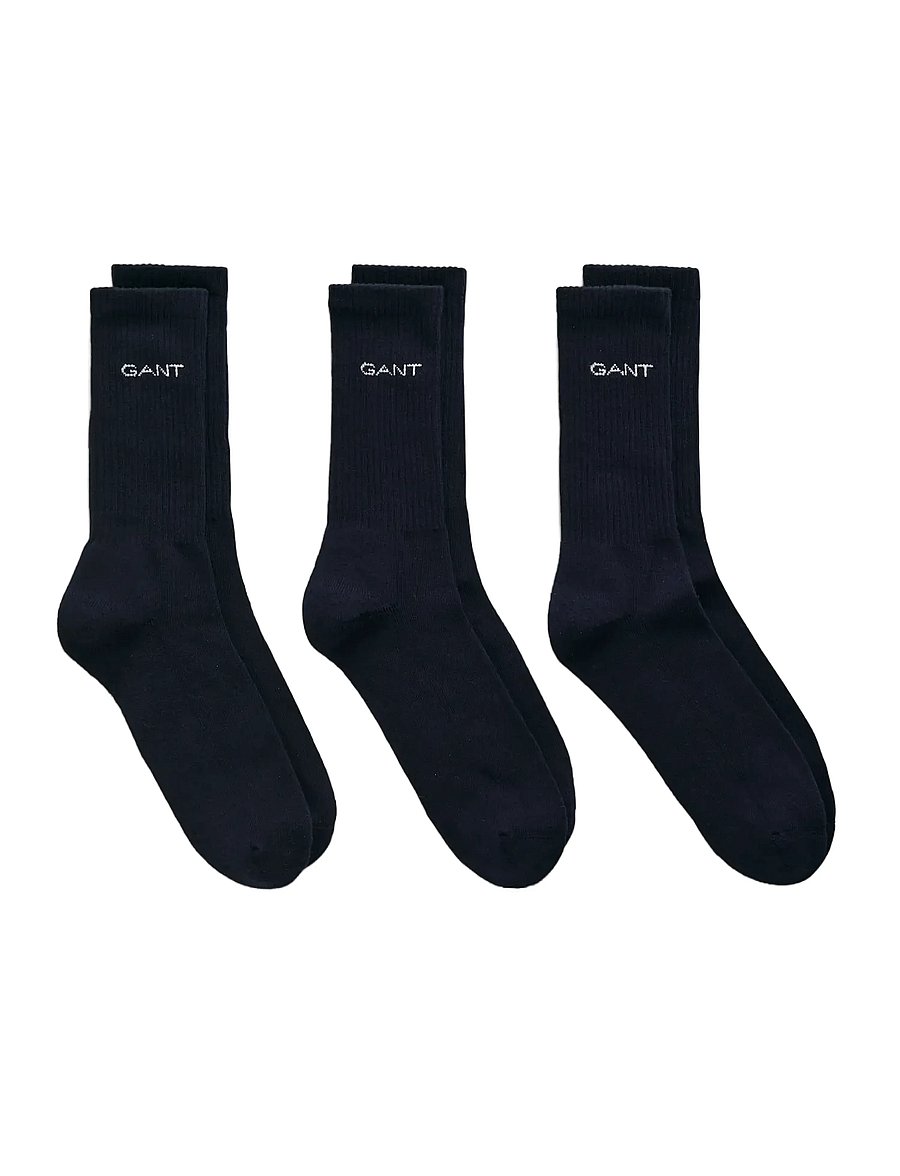 Gant - 3-Pack Sport Socks - klassikalised sokid - marine - 2