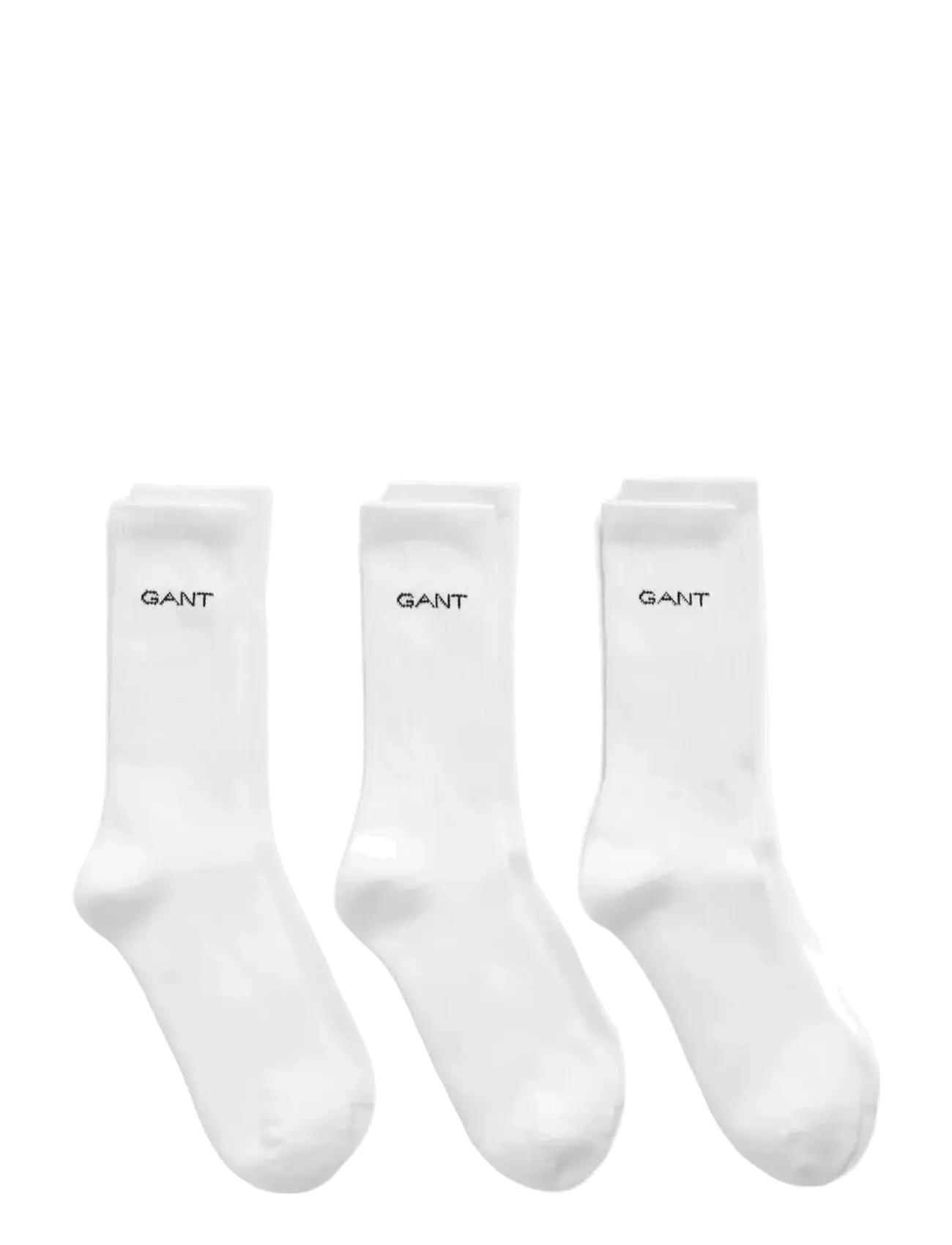 Gant - 3-Pack Sport Socks - vanliga strumpor - white - 1