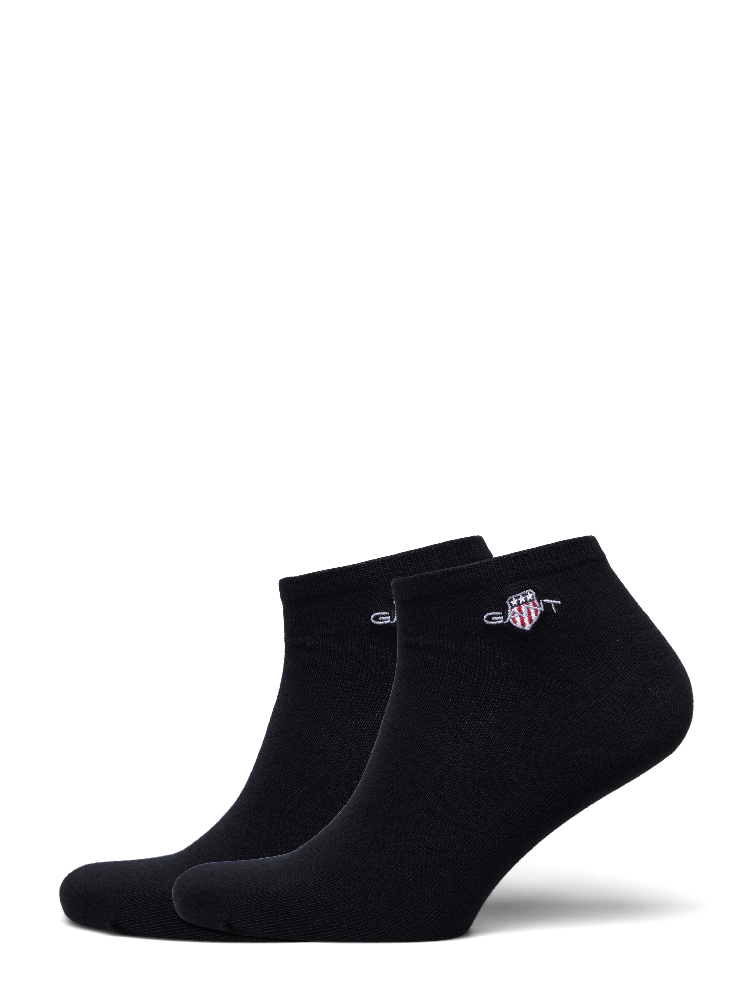 Gant 2-Pack Shield Ankle Socks - Socken - BLACK / black