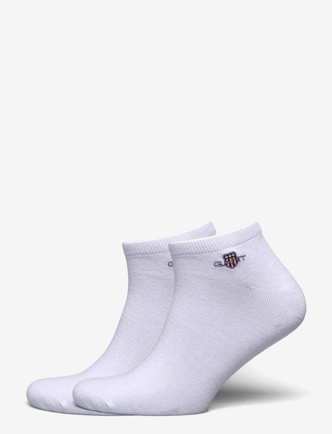 GANT - 2-Pack Shield Ankle Socks - multipack strumpor - white - 0