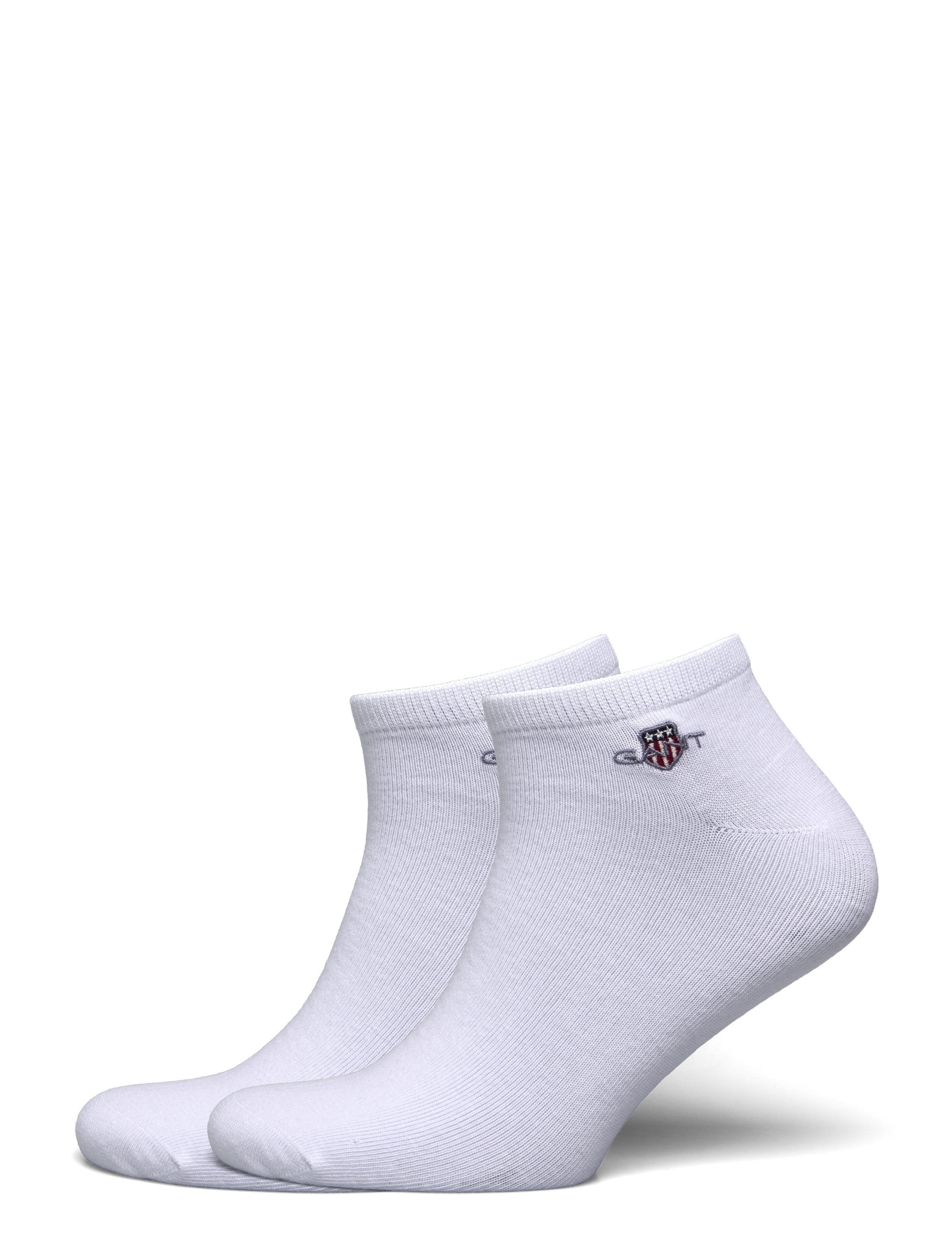Gant 2-Pack Shield Ankle Socks - Unterwäsche - WHITE / white