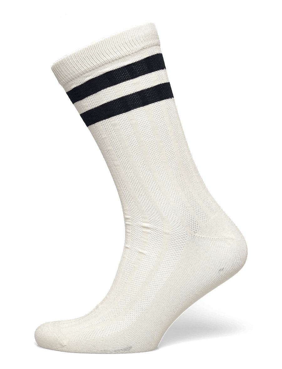 Gant - STRIPED SPORT SOCKS - treningssokker - cream - 0