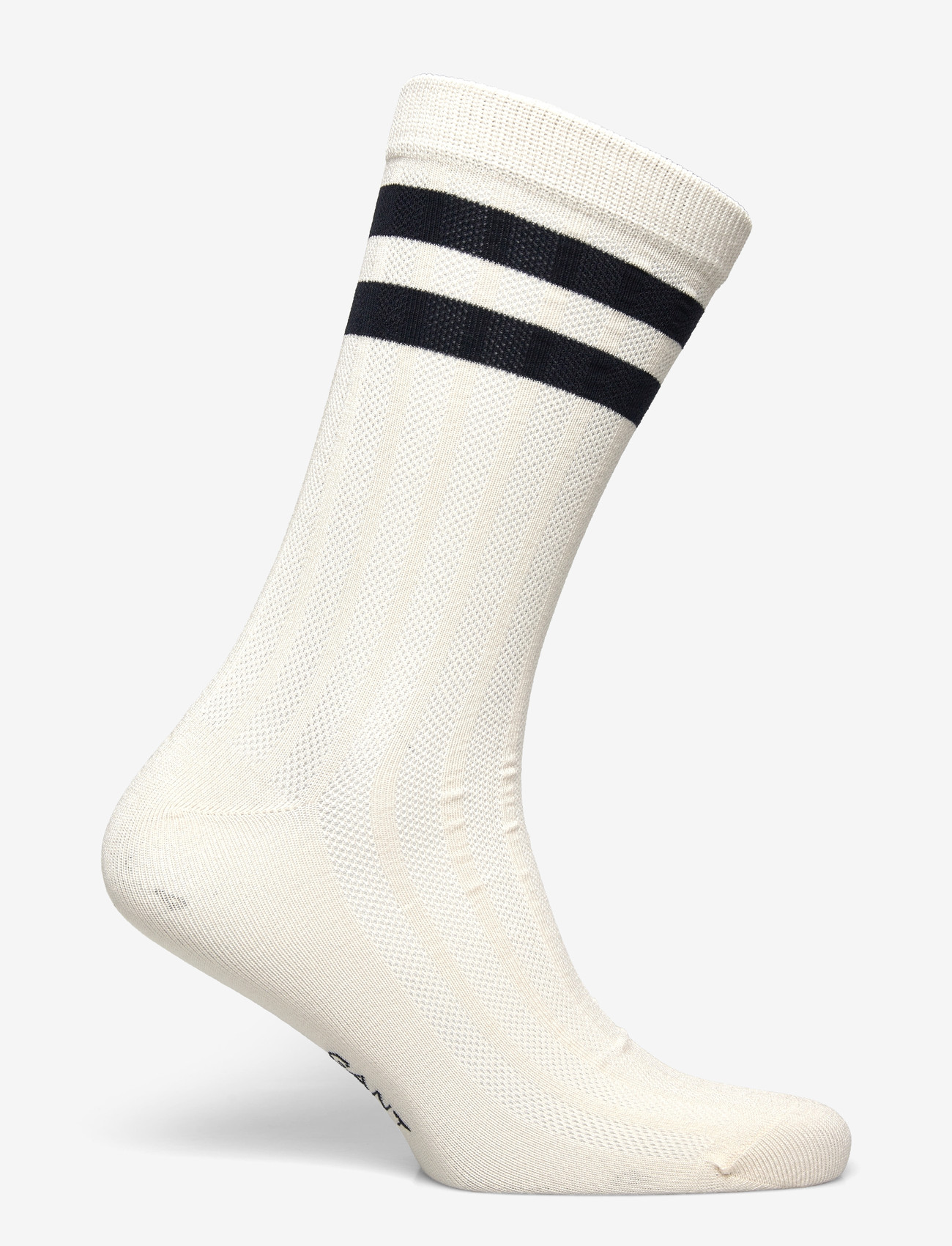 Gant - STRIPED SPORT SOCKS - spordisokid - cream - 1