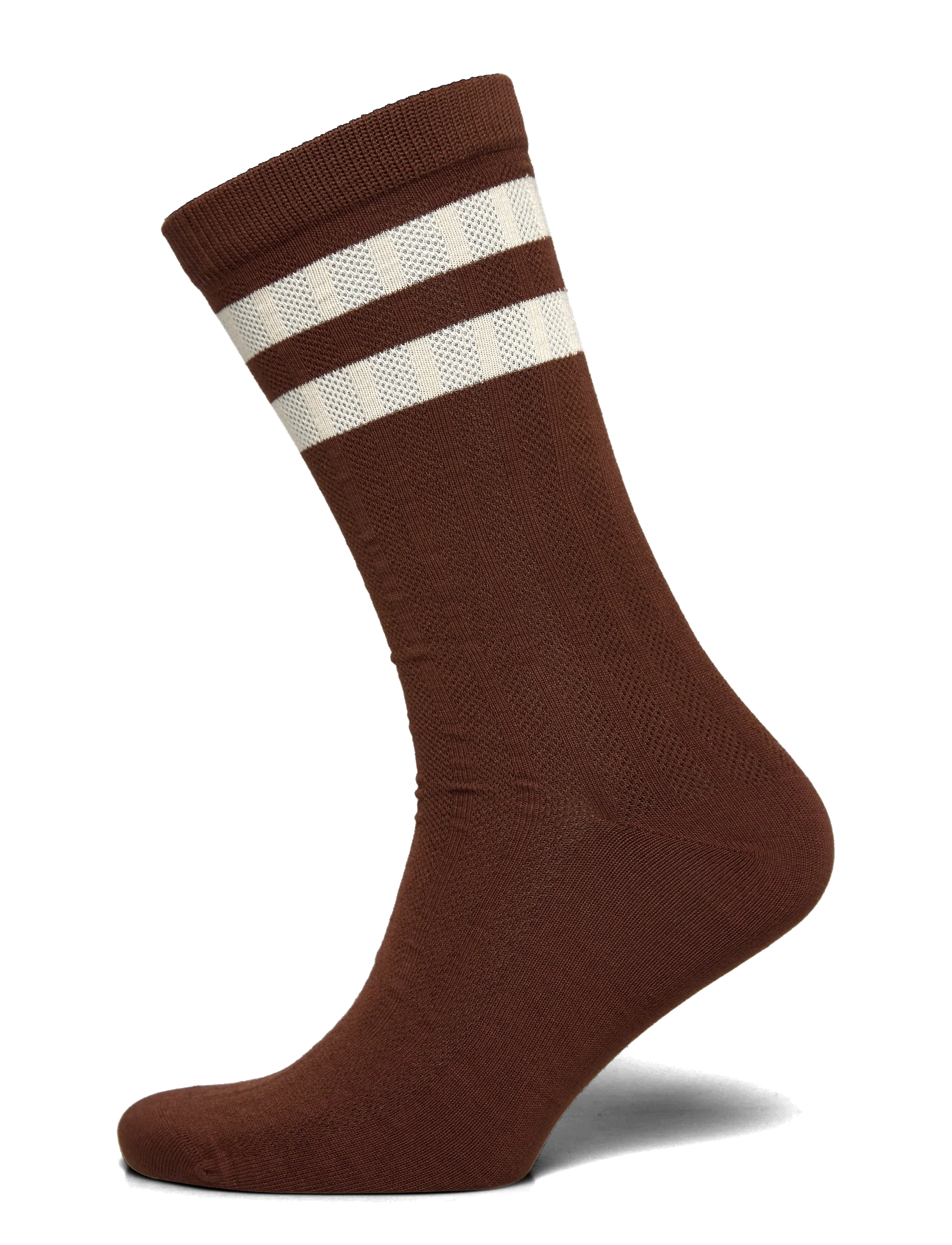 GANT STRIPED SPORT SOCKS - Sokid - MAHOGANY BROWN / brown