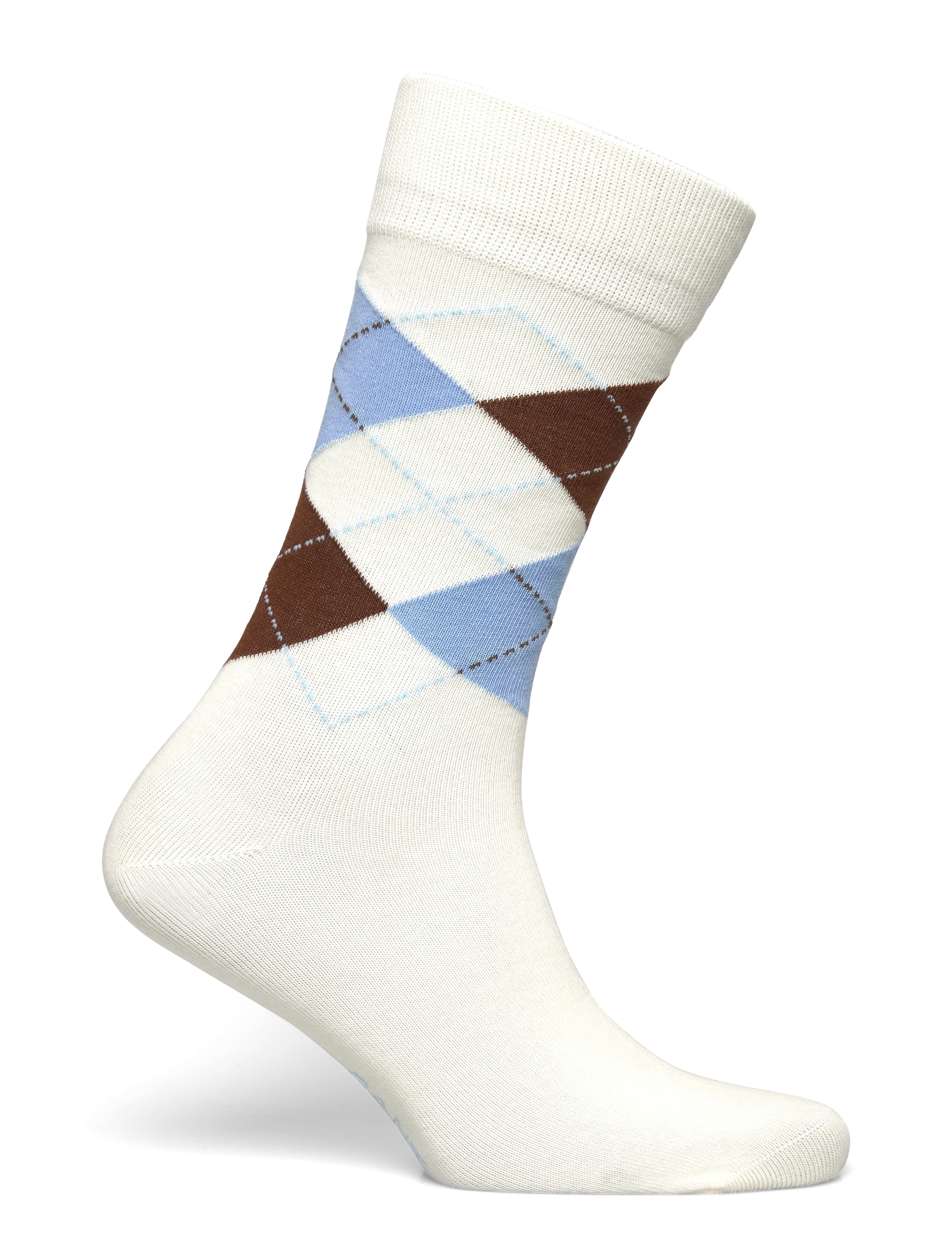 Gant - ARGYLE SOCKS - crew socks - cream - 1