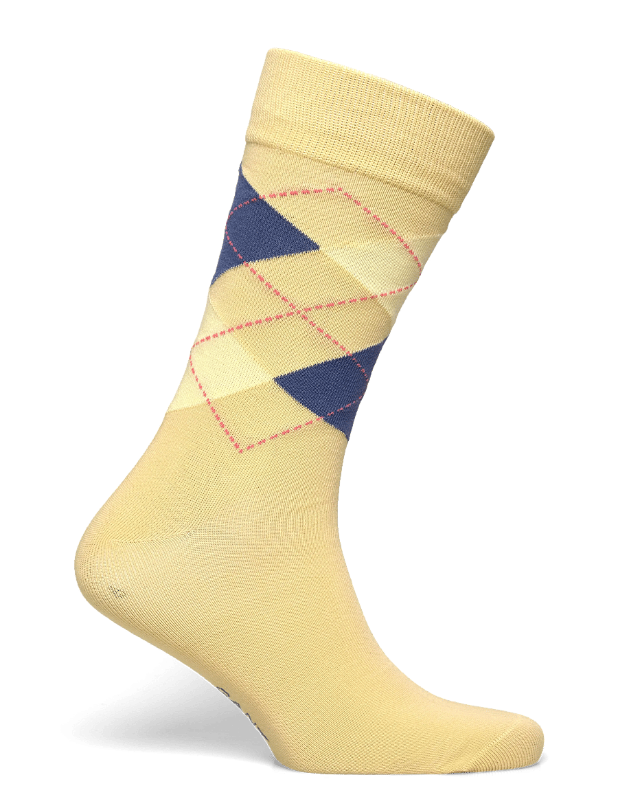 Gant - ARGYLE SOCKS - klassikalised sokid - light mustard yellow - 1