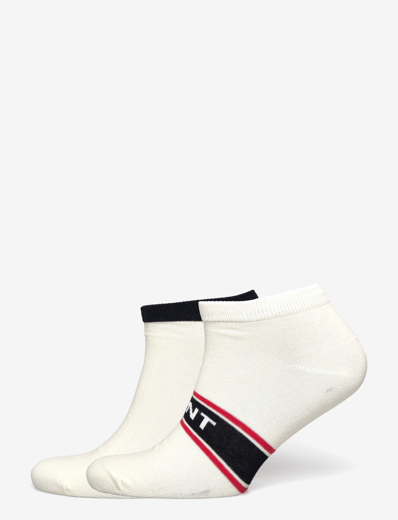 Gant - ANKLE SOCKS 2-PACK - sneackersocken - eggshell - 0