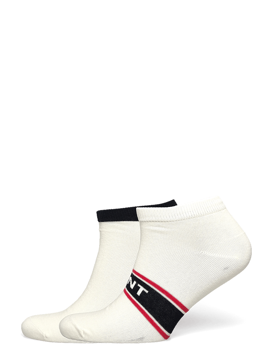 Gant - ANKLE SOCKS 2-PACK - multipack socks - eggshell - 0