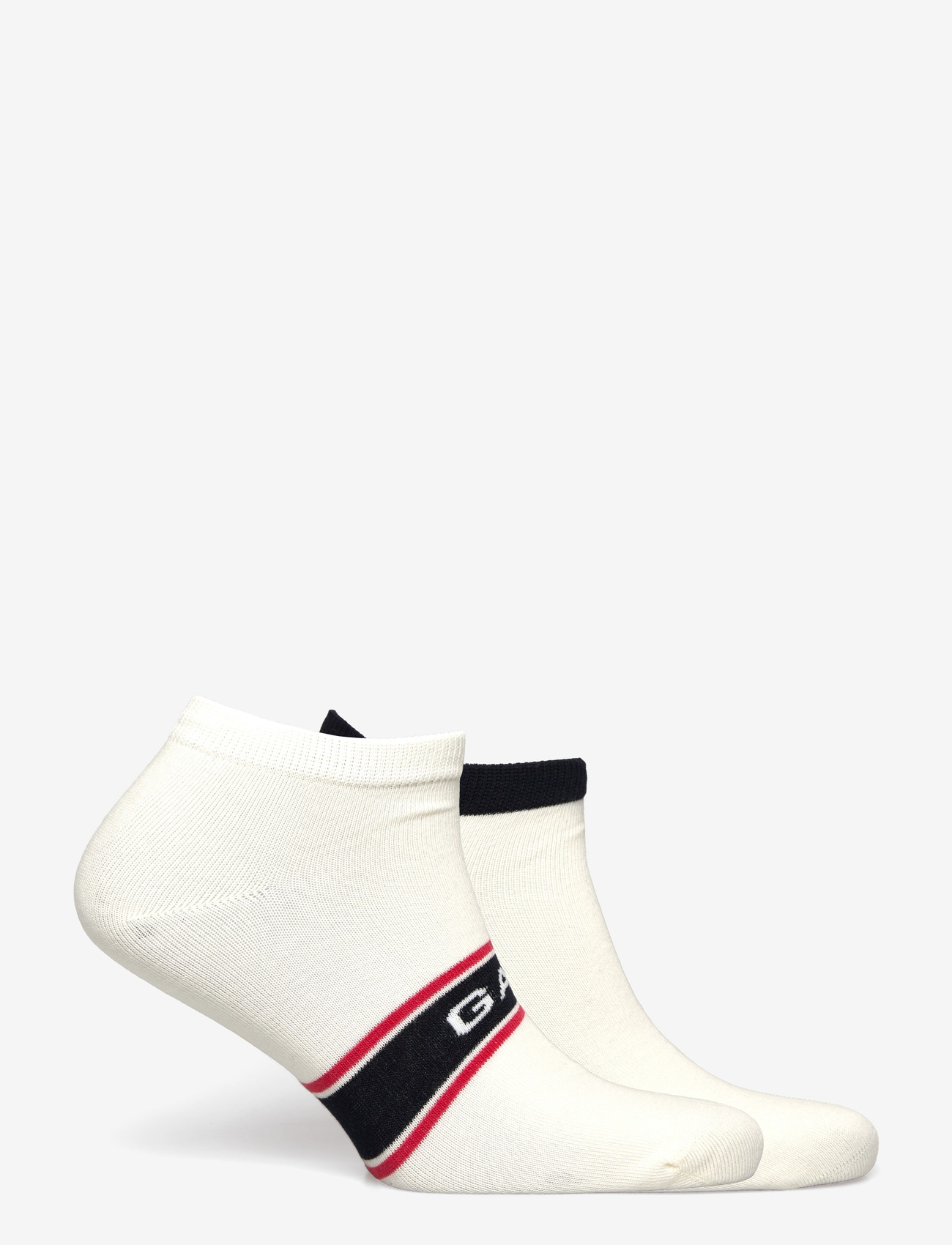 Gant - ANKLE SOCKS 2-PACK - sneackersocken - eggshell - 1
