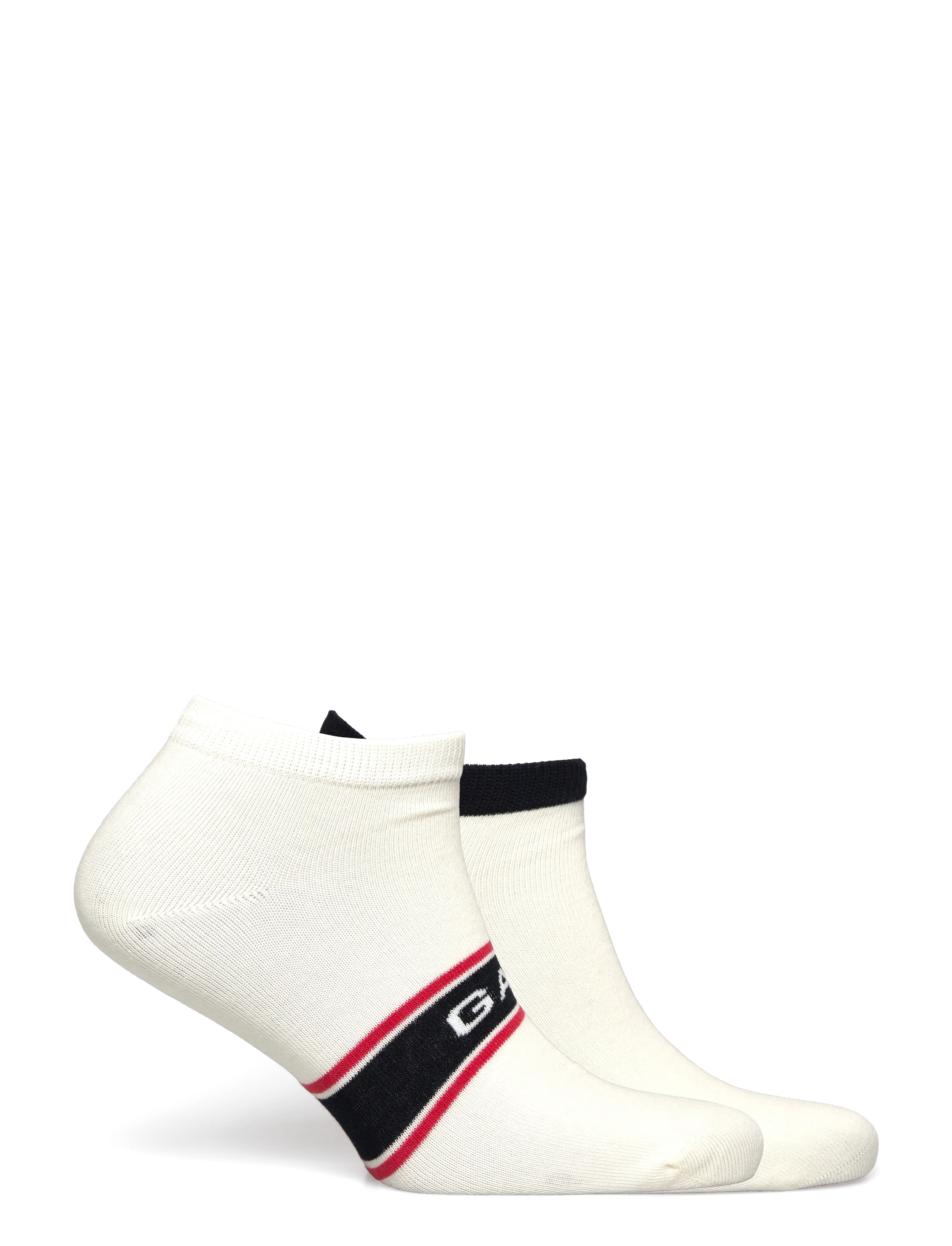 Gant - ANKLE SOCKS 2-PACK - laveste priser - eggshell - 1