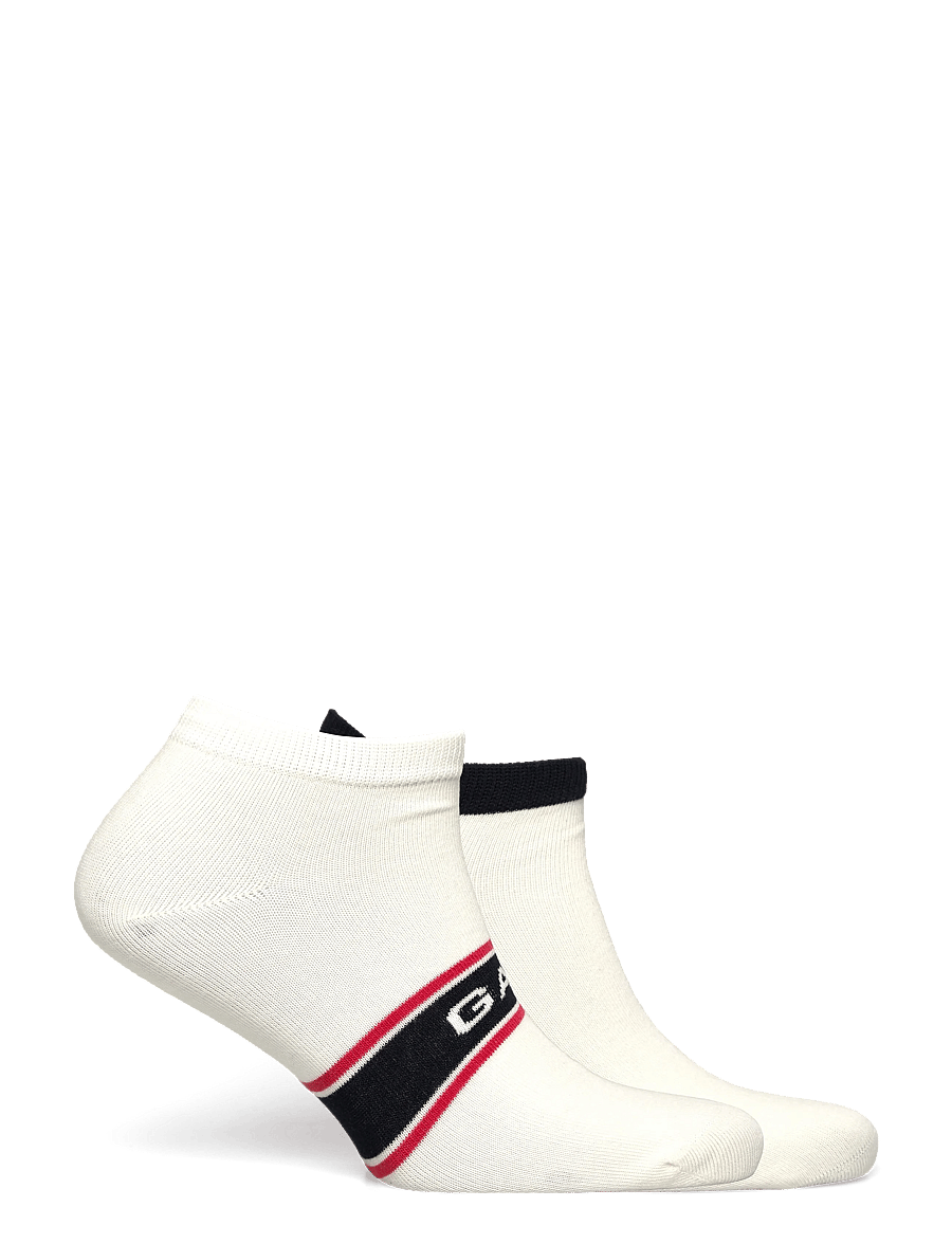 Gant - ANKLE SOCKS 2-PACK - multipack socks - eggshell - 1