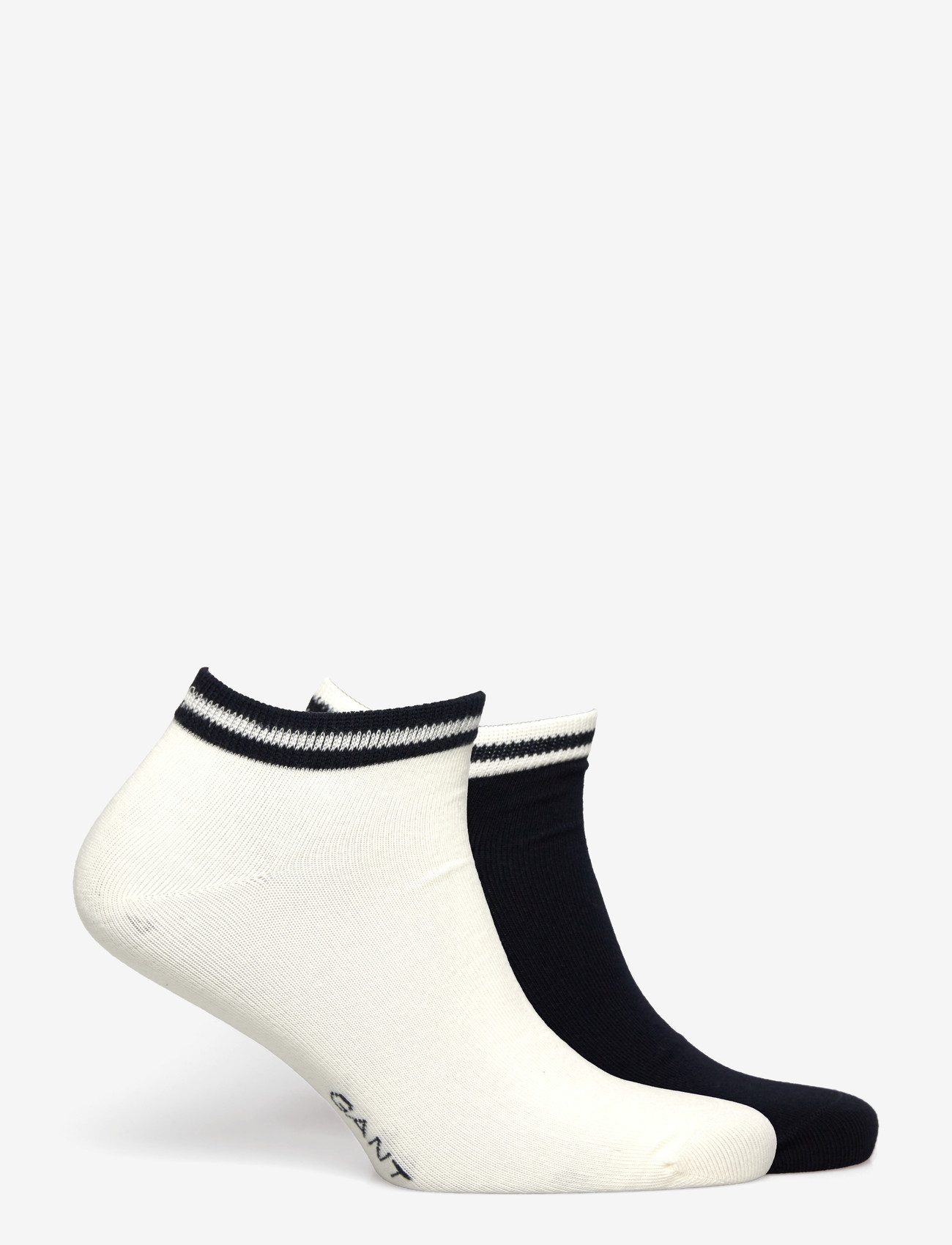 Gant - ANKLE SOCKS 2-PACK - laveste priser - marine - 1