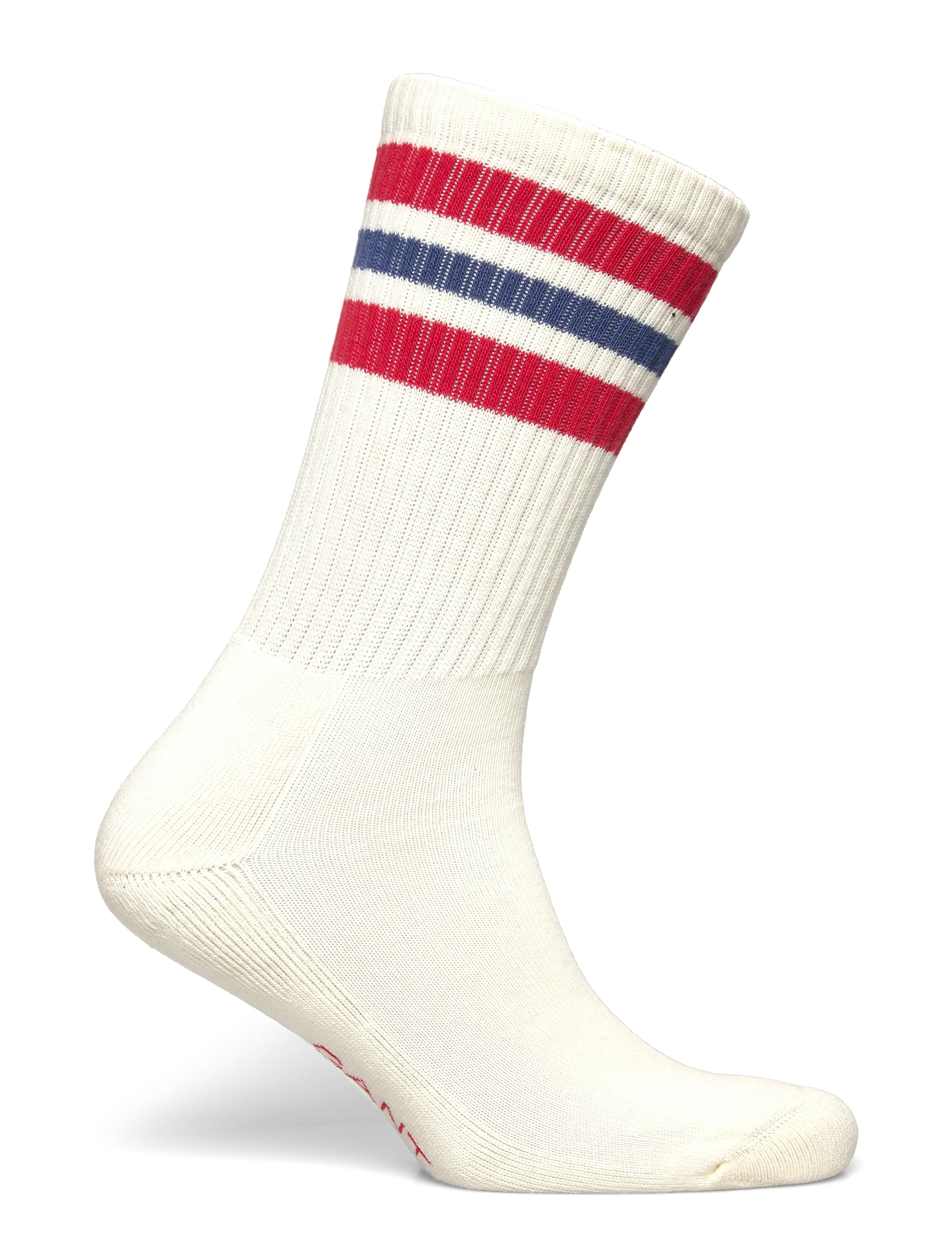 Gant - STRIPE SPORT SOCKS - sportstrømper - rose red - 1