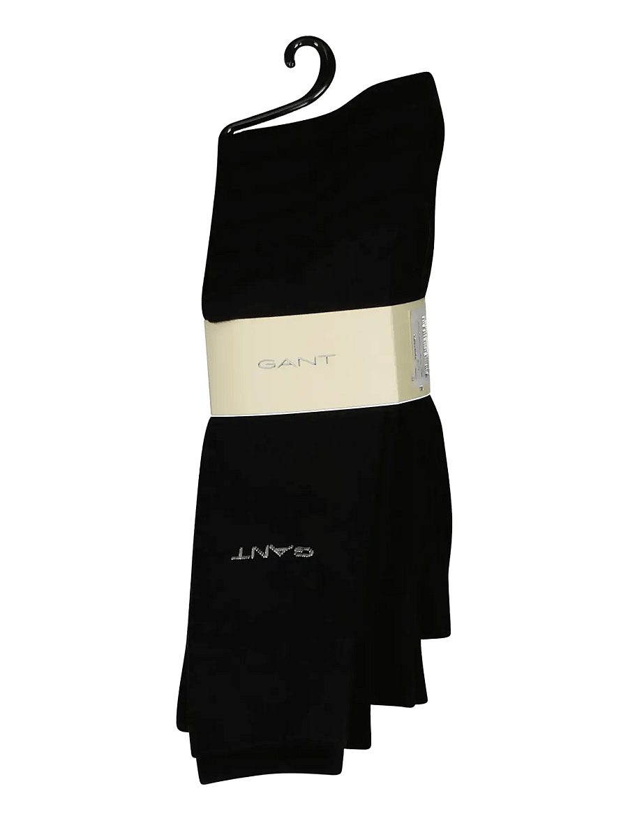 Gant - 6-Pack Cotton Socks - vanliga strumpor - black - 1