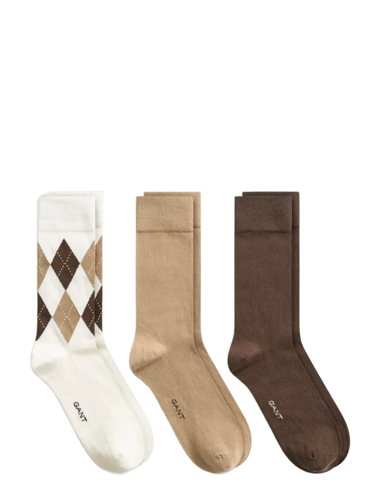 Argyle Socks 3-Pack
