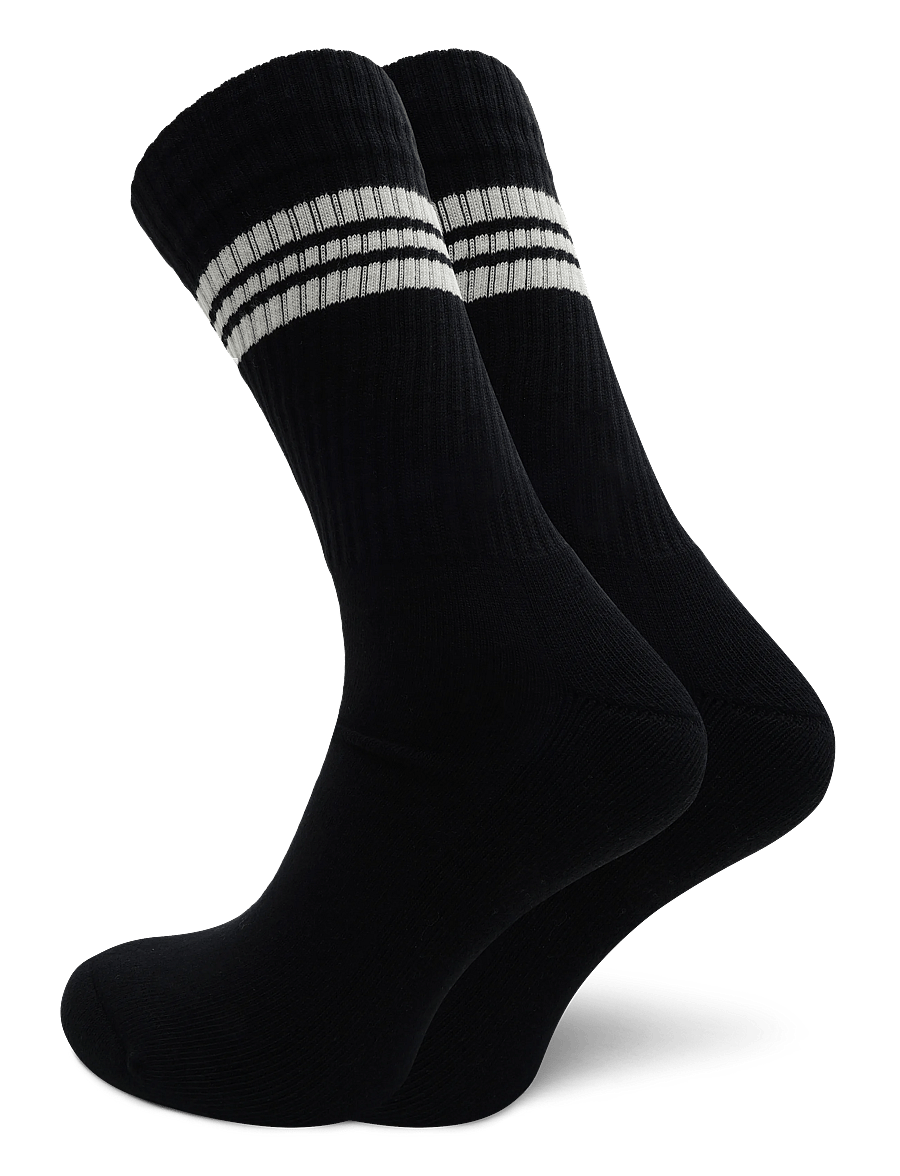 Gant - STRIPED SPORT SOCKS - tennissocken - black - 0