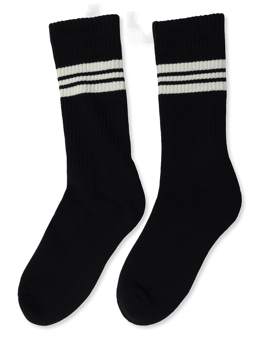 Gant - STRIPED SPORT SOCKS - tennissocken - black - 1