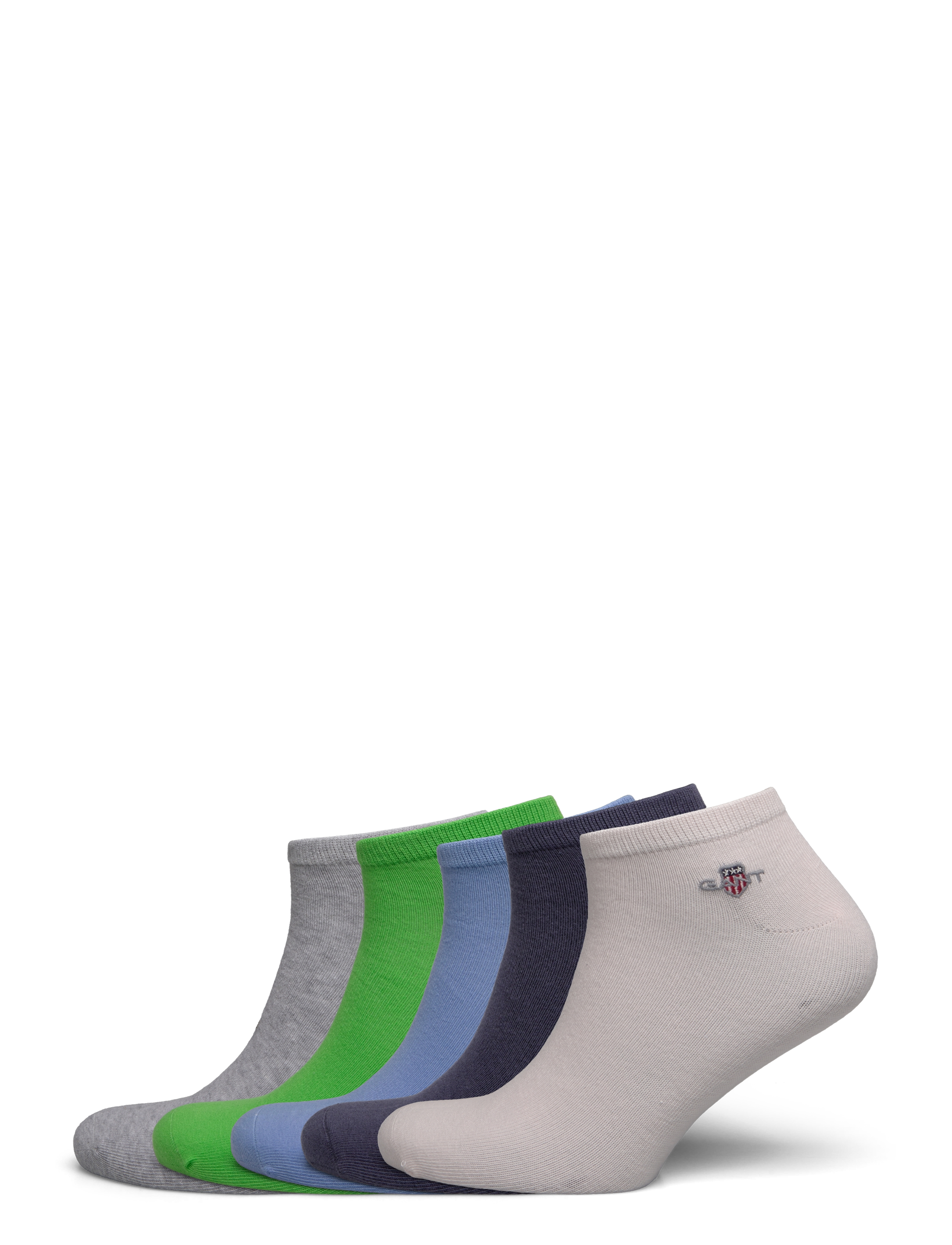 SHIELD SNEAKER SOCKS 5-PACK - SLIME GREEN