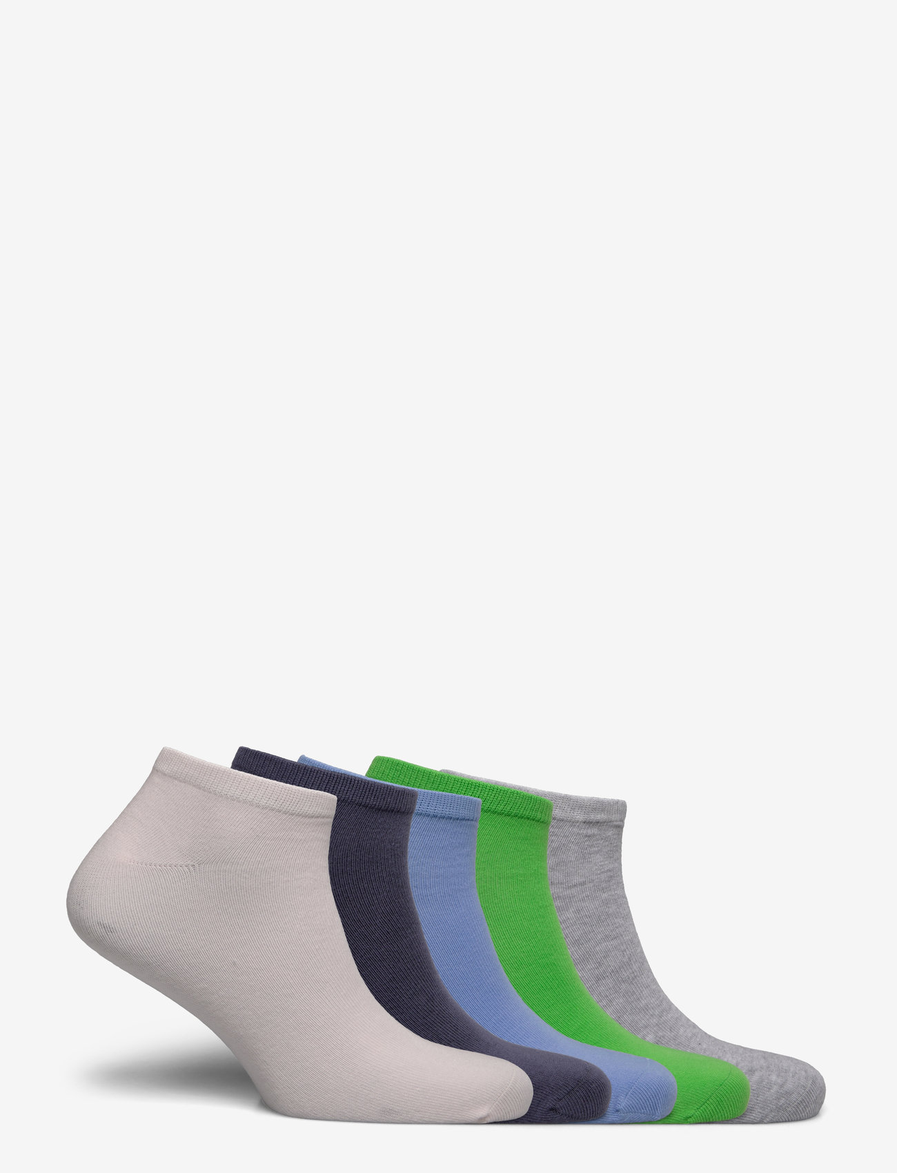 GANT - SHIELD SNEAKER SOCKS 5-PACK - slime green - 1