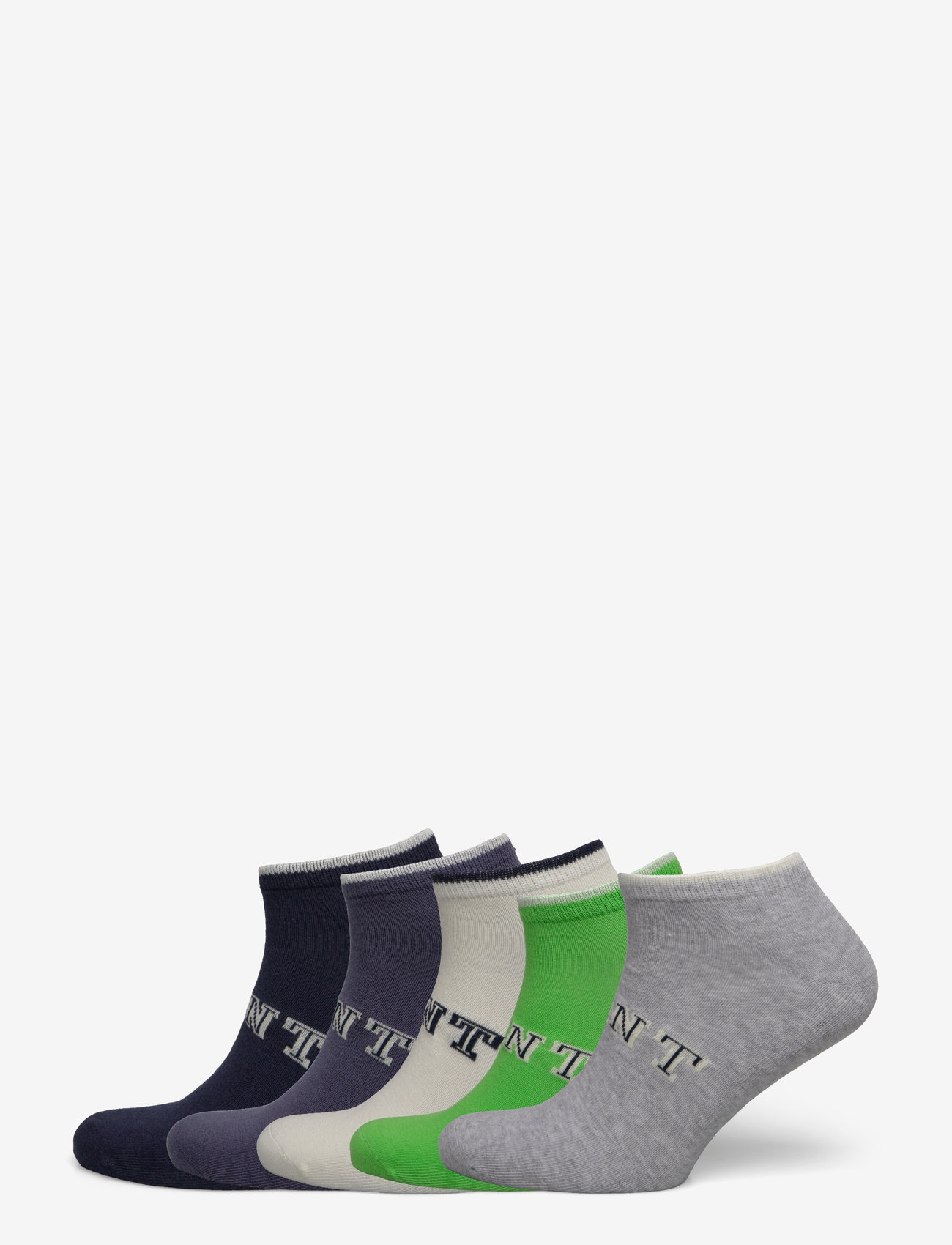 GANT - SNEAKER SOCKS 5-PACK - light grey melange - 0