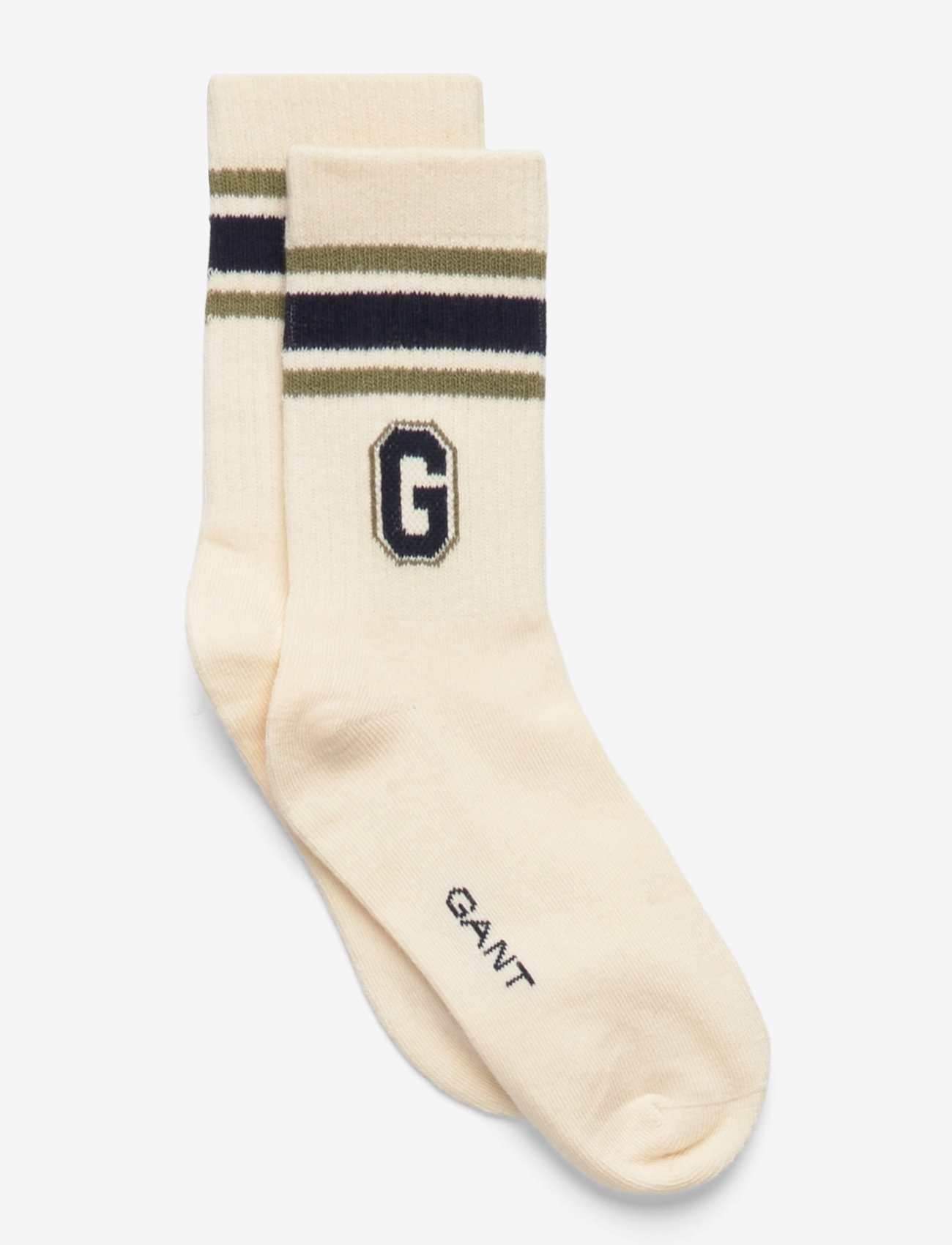 GANT - GRAPHIC SOCKS - strümpfe - ivory white - 0
