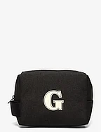 G BADGE WASH BAG - BLACK