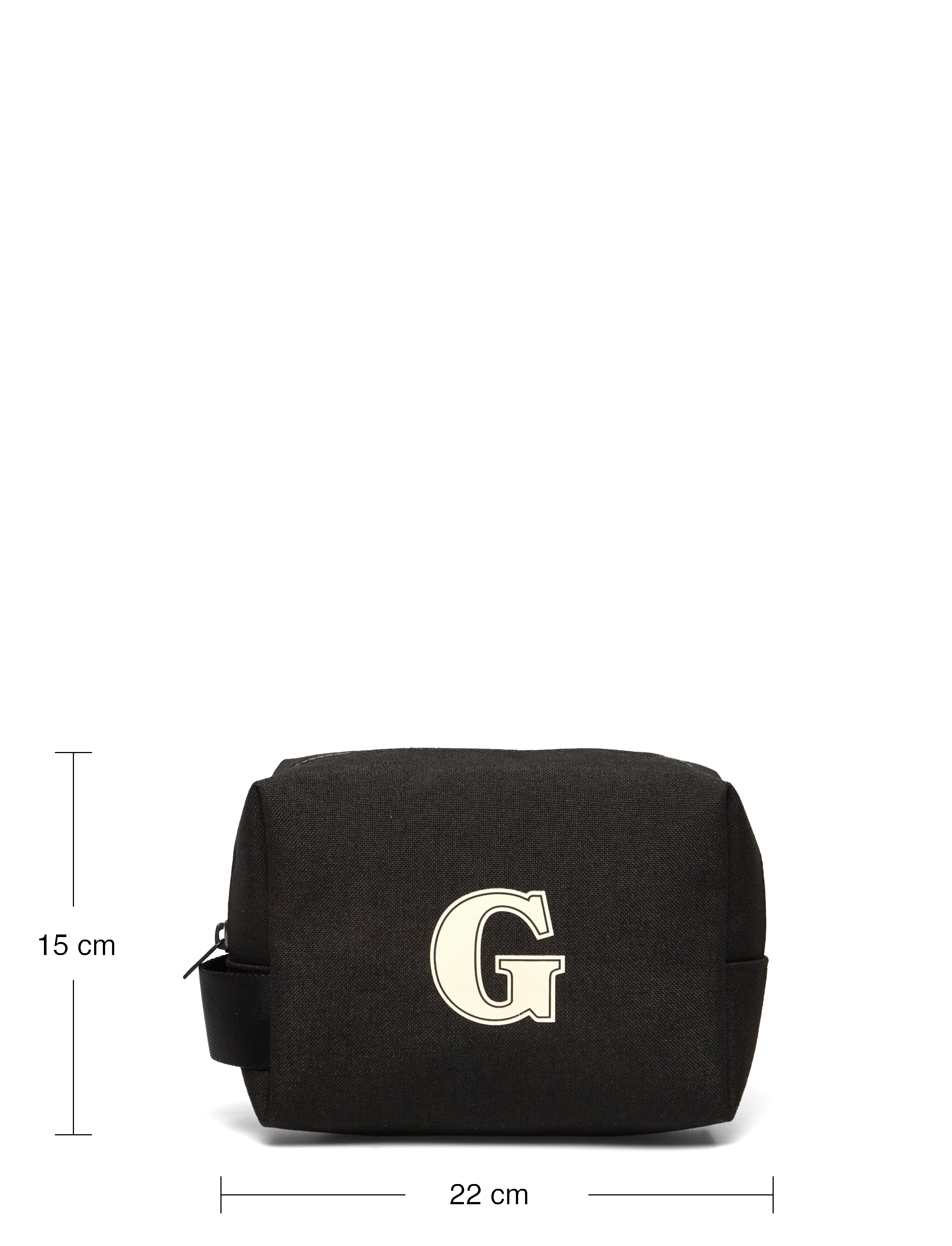 GANT - G BADGE WASH BAG - black - 5