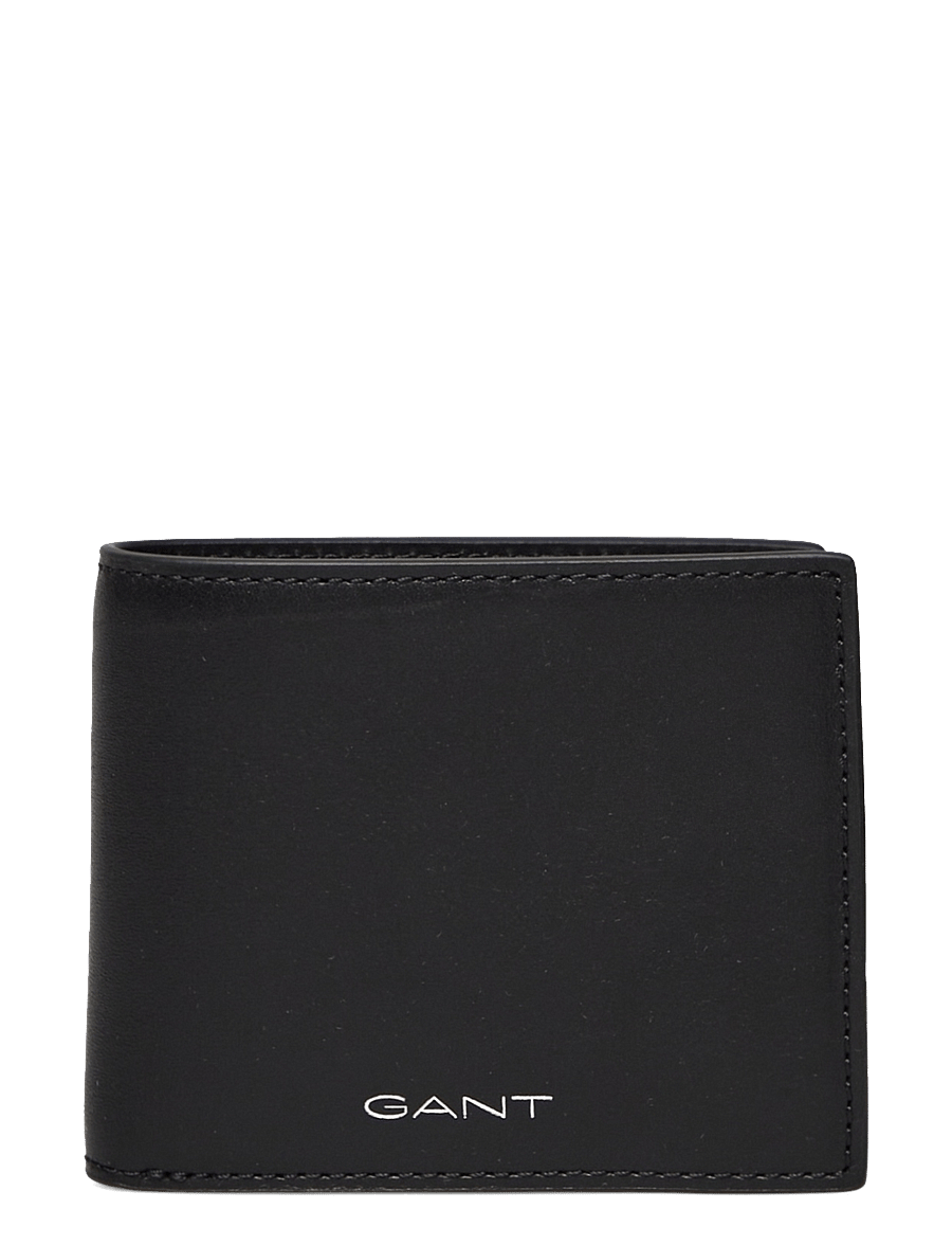 Gant - LEATHER BIFOLD WALLET - korthållare - black - 0