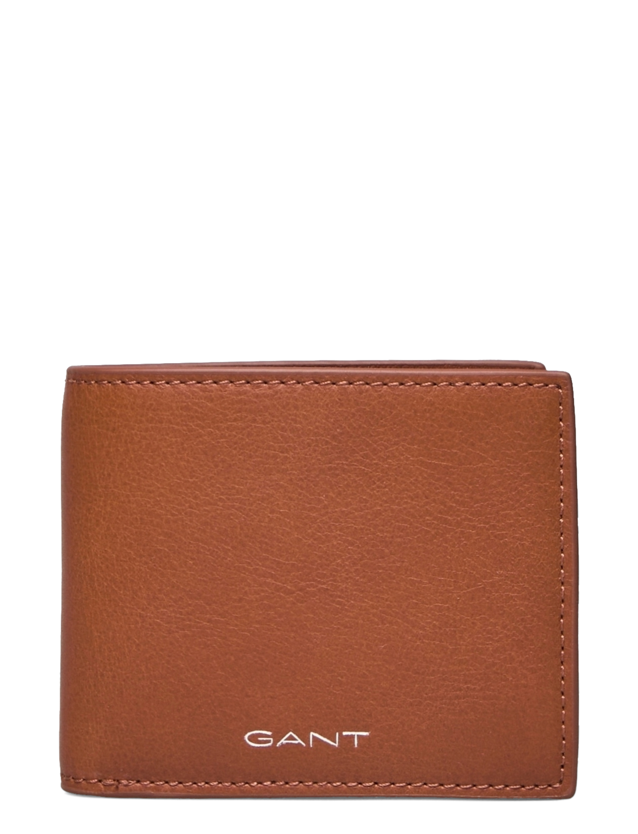 GANT LEATHER BIFOLD WALLET - Tasker - SUGAR ALMOND / brown