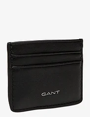 GANT - LEATHER CARD HOLDER - korthållare - black - 2