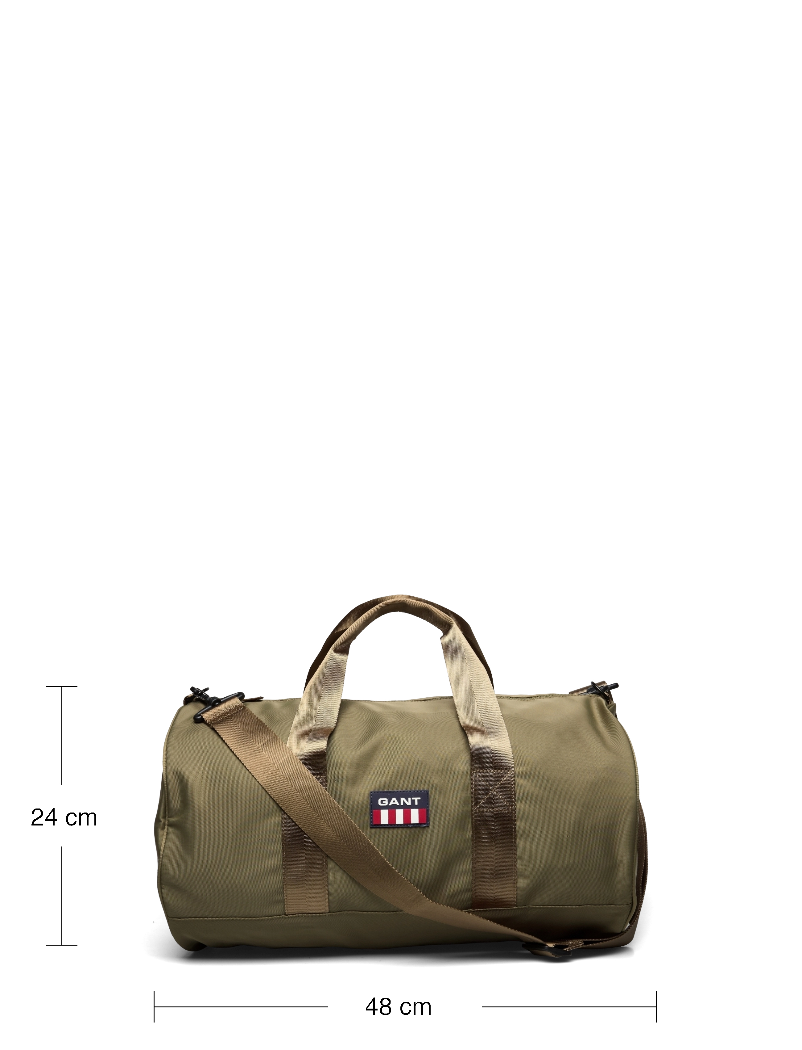 GANT - D1. GANT RETRO SHIELD SPORTS BAG - utility green - 5