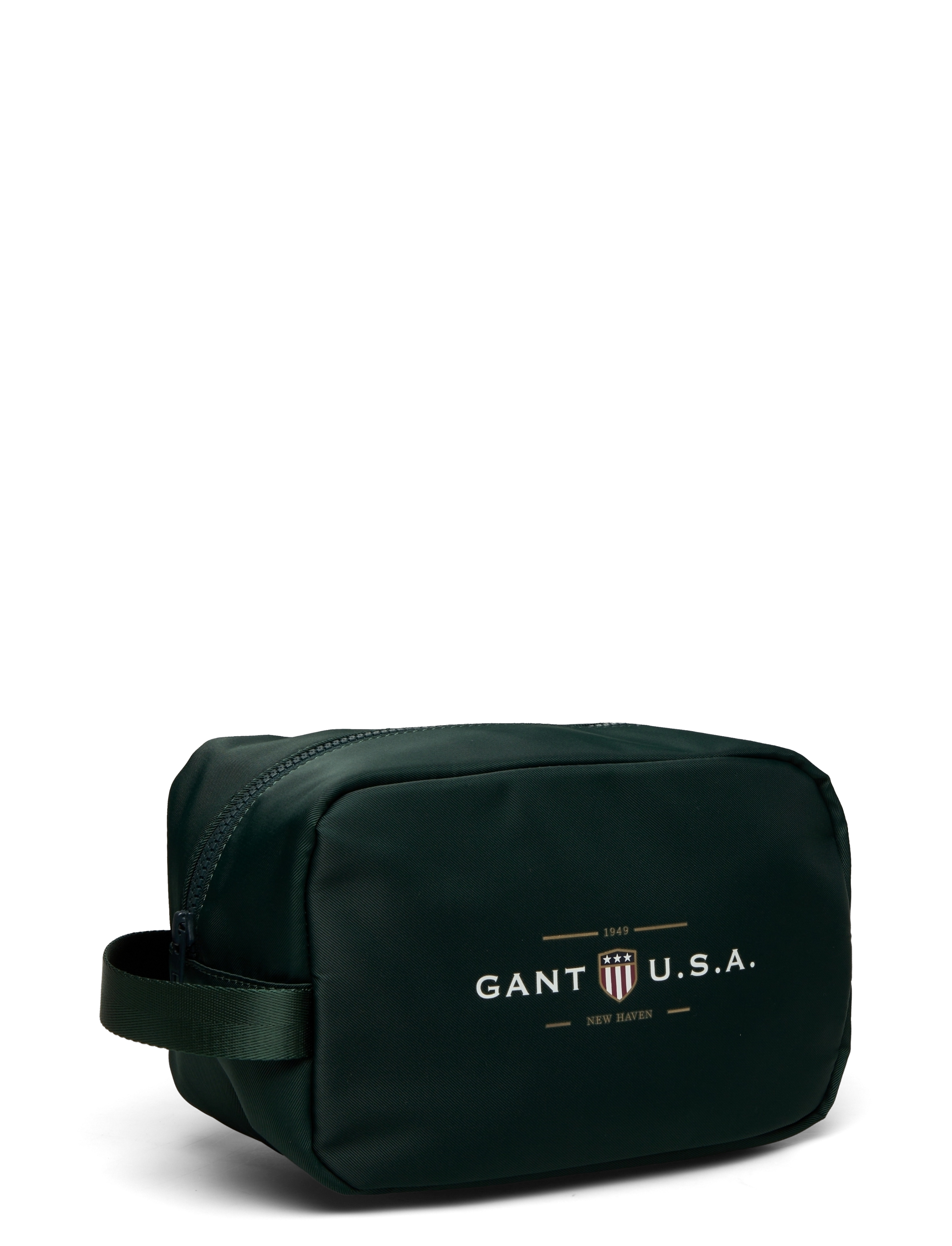 GANT - D1. BANNER SHIELD WASHBAG - tartan green - 2