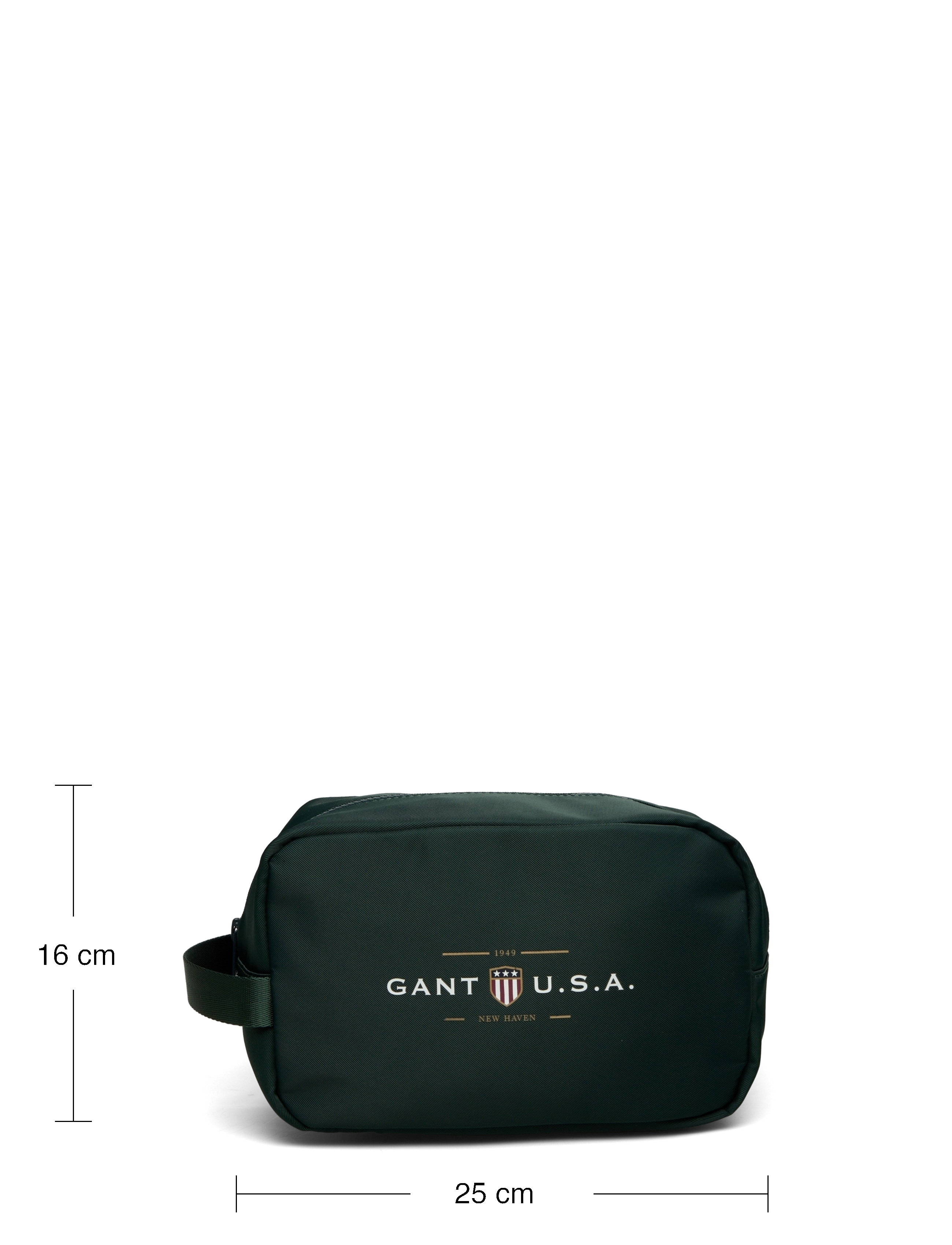 GANT - D1. BANNER SHIELD WASHBAG - tartan green - 5