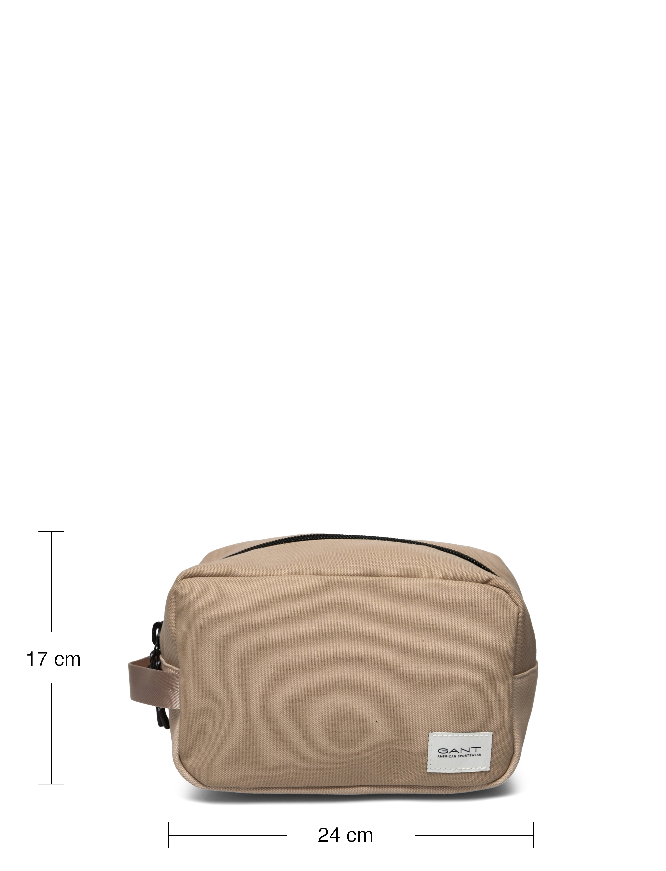 GANT - D1. CONTRAST FABRIC WASHBAG - concrete beige - 5