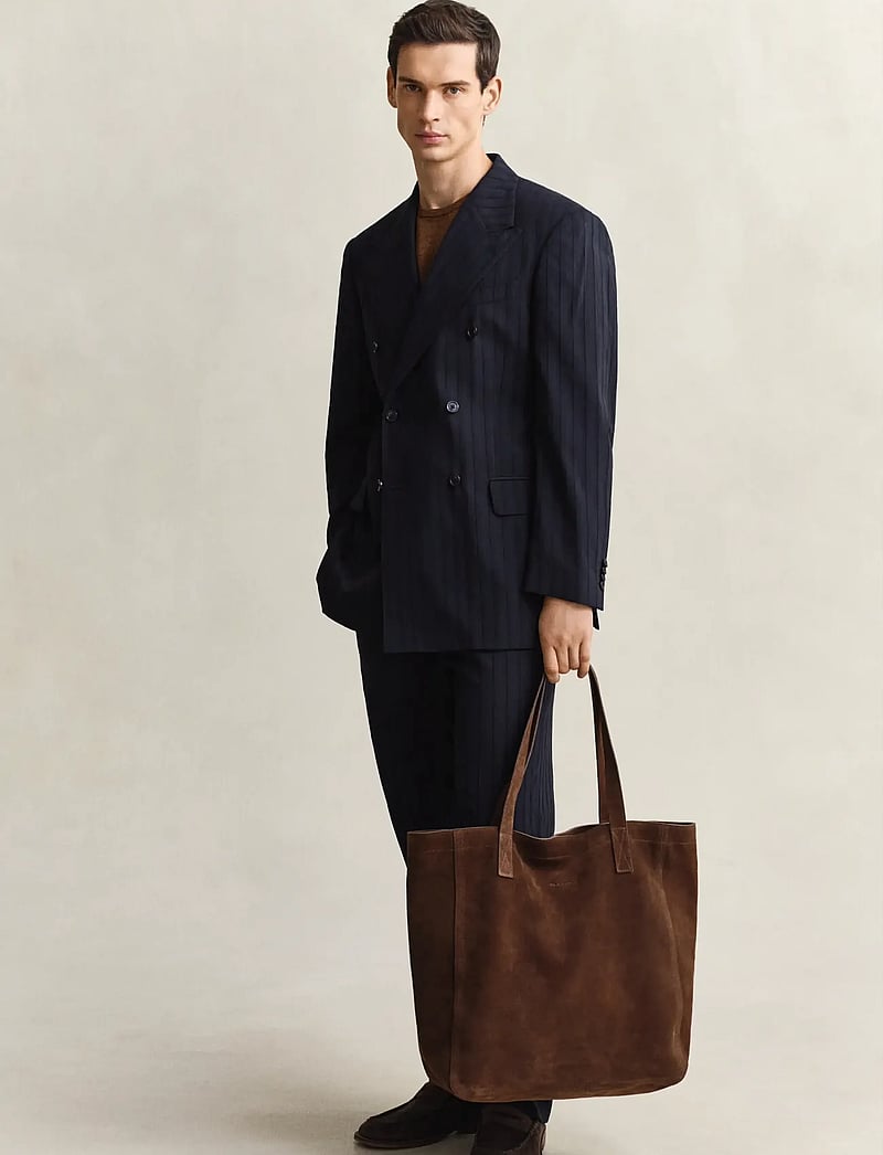 Gant - SUEDE TOTE BAG - shop efter anledning - mahogany brown - 0