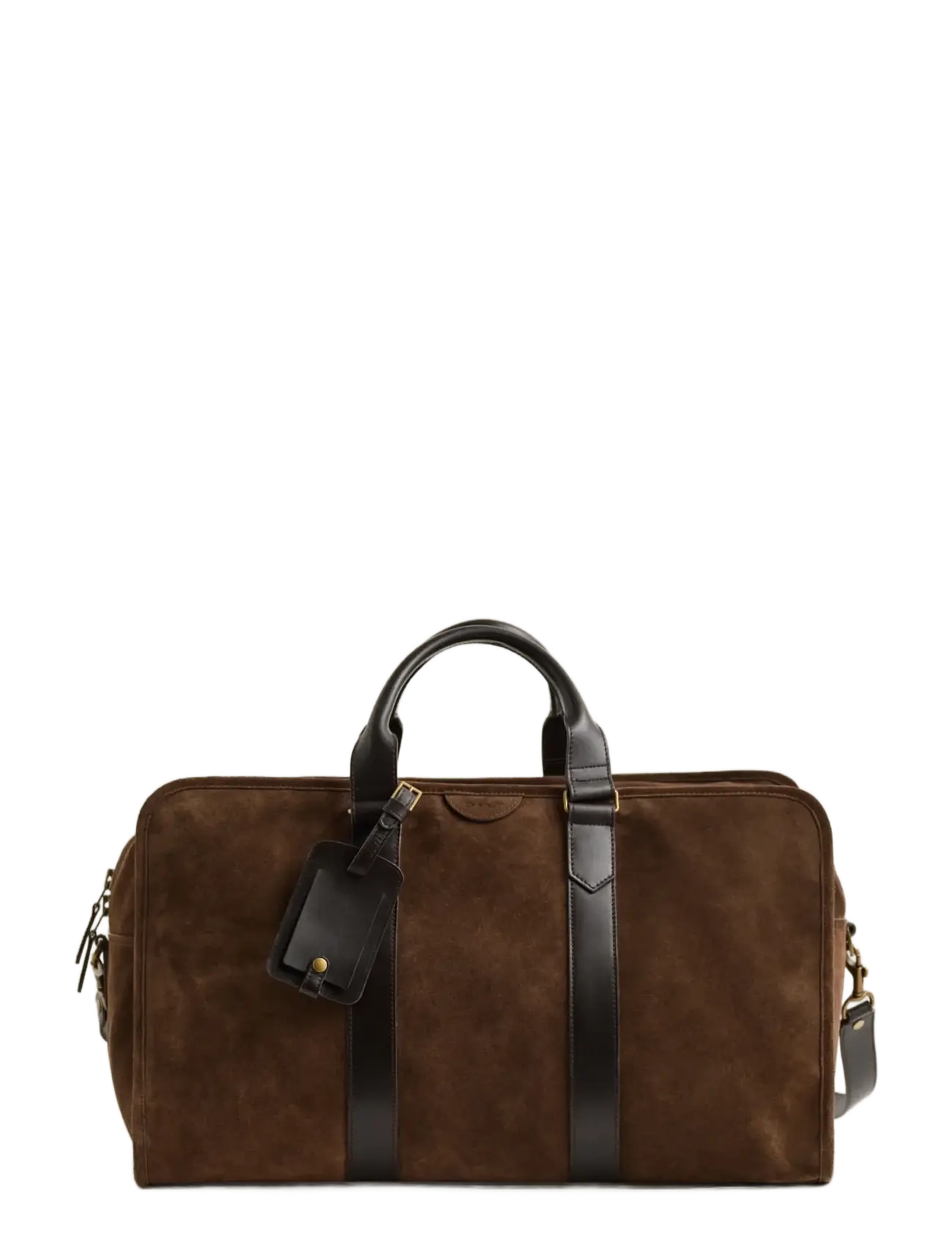 Gant Suede Duffle Bag, One Size, Brown, Weekend Bags > Overnight Bags, Herre