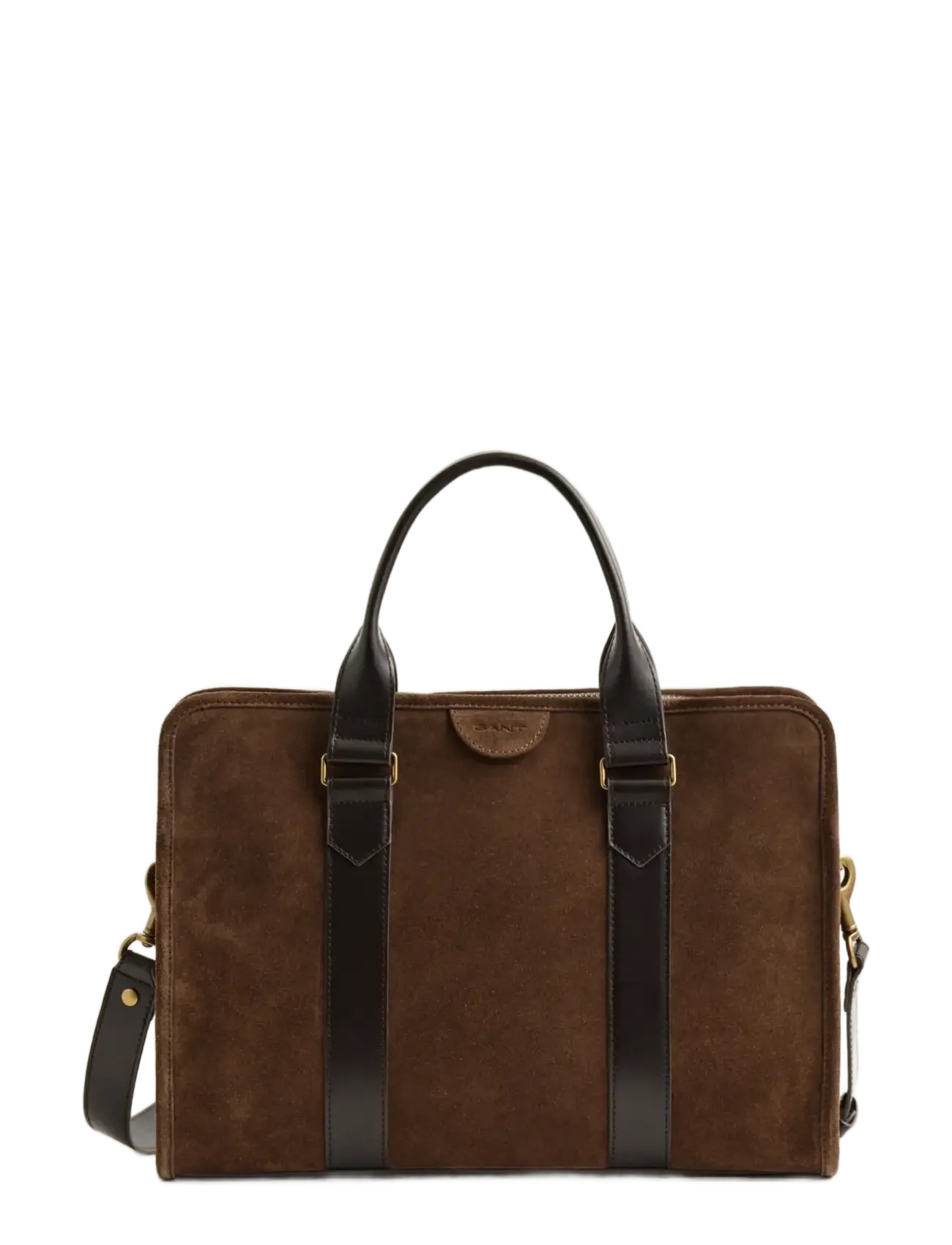 Gant Suede Commuter Bag, One Size, Bags, Braun - Briefcases, Männerswear