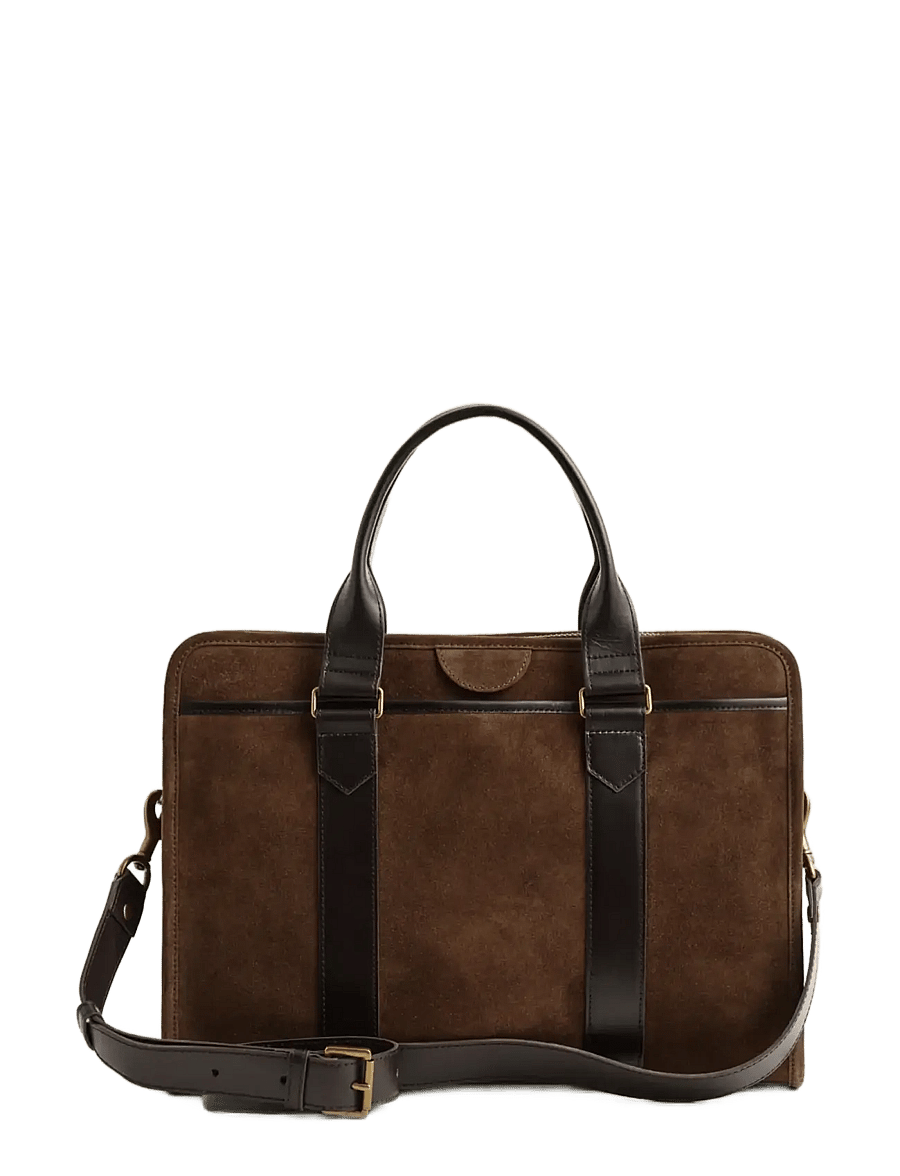 Gant - SUEDE COMMUTER BAG - nach anlass kaufen - soil brown - 1