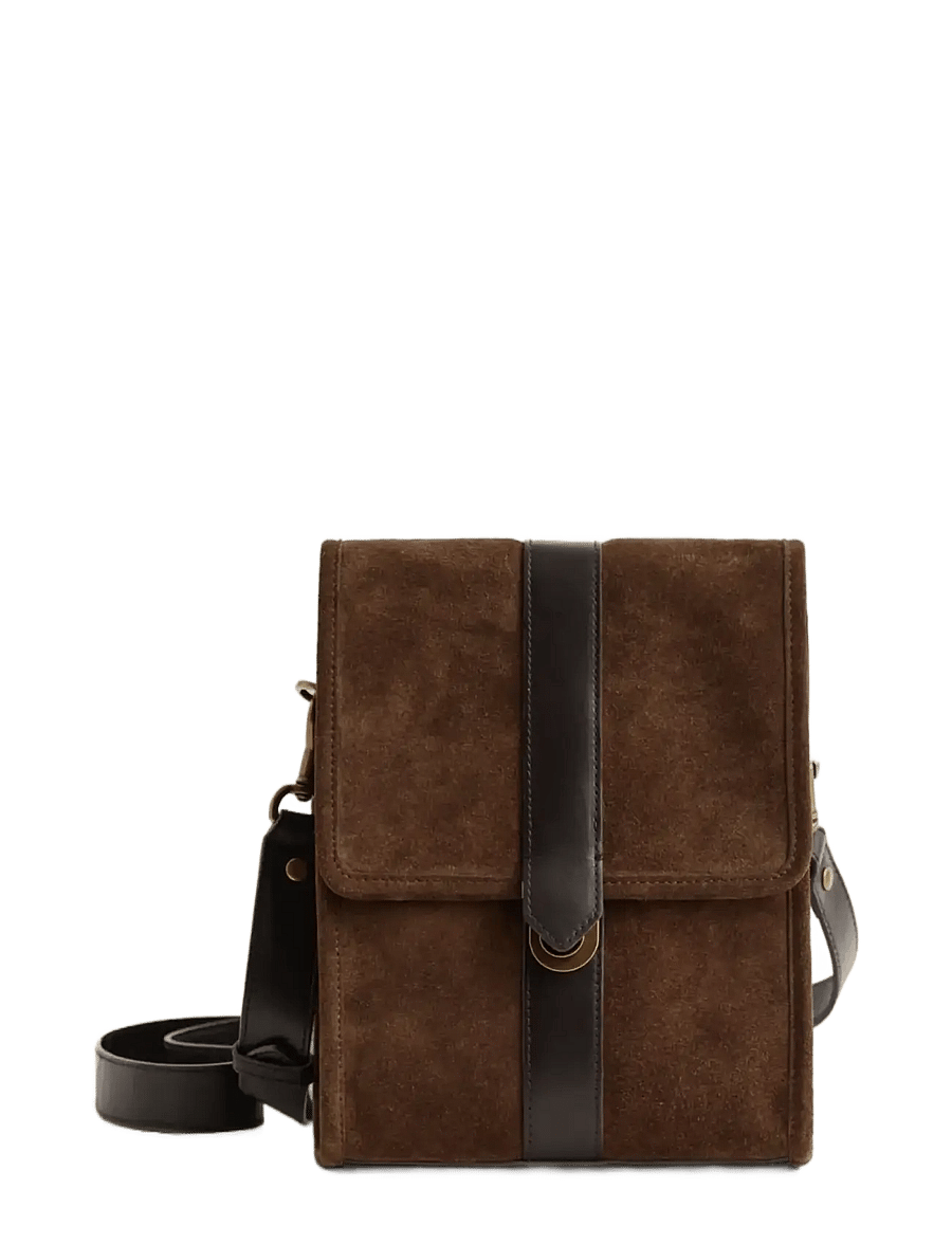 Gant - SUEDE SHOULDER BAG - soil brown - 0