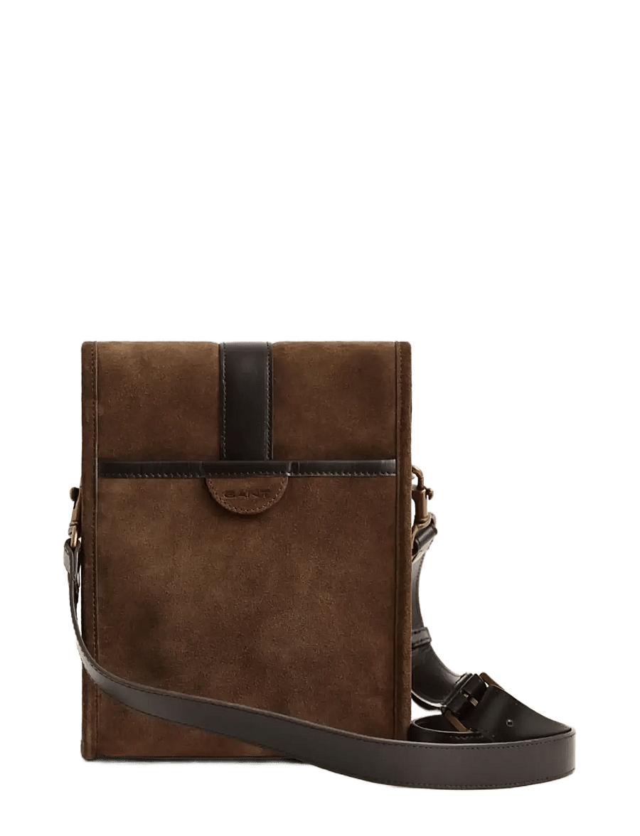 Gant - SUEDE SHOULDER BAG - soil brown - 1
