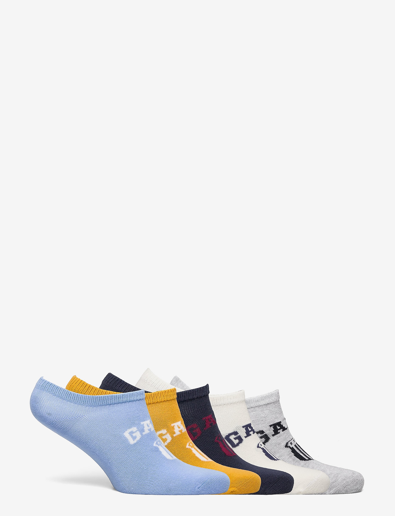 GANT - D2. BANNER SNEAKER SOCKS 5-PACK - evening blue - 1