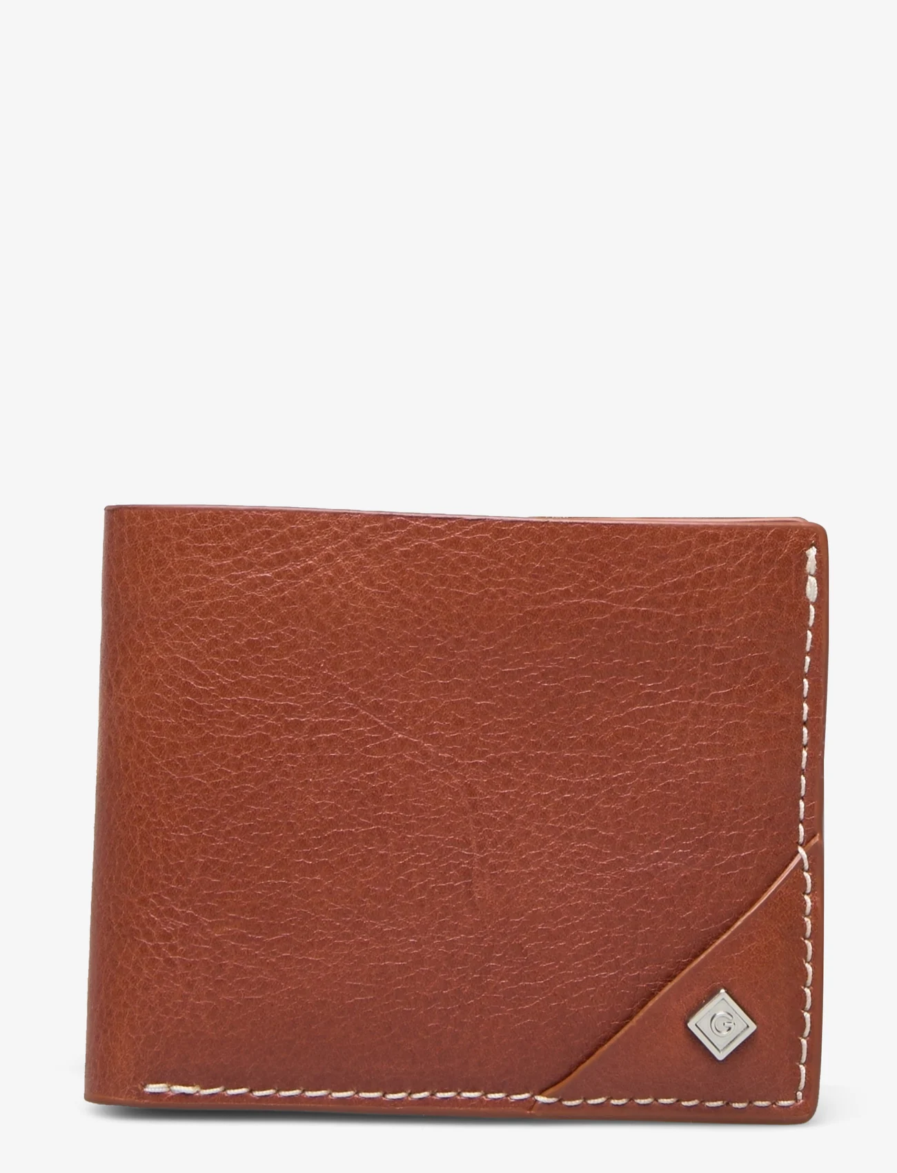 GANT - LEATHER WALLET - lompakot - clay brown - 0