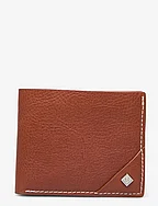 LEATHER WALLET - CLAY BROWN