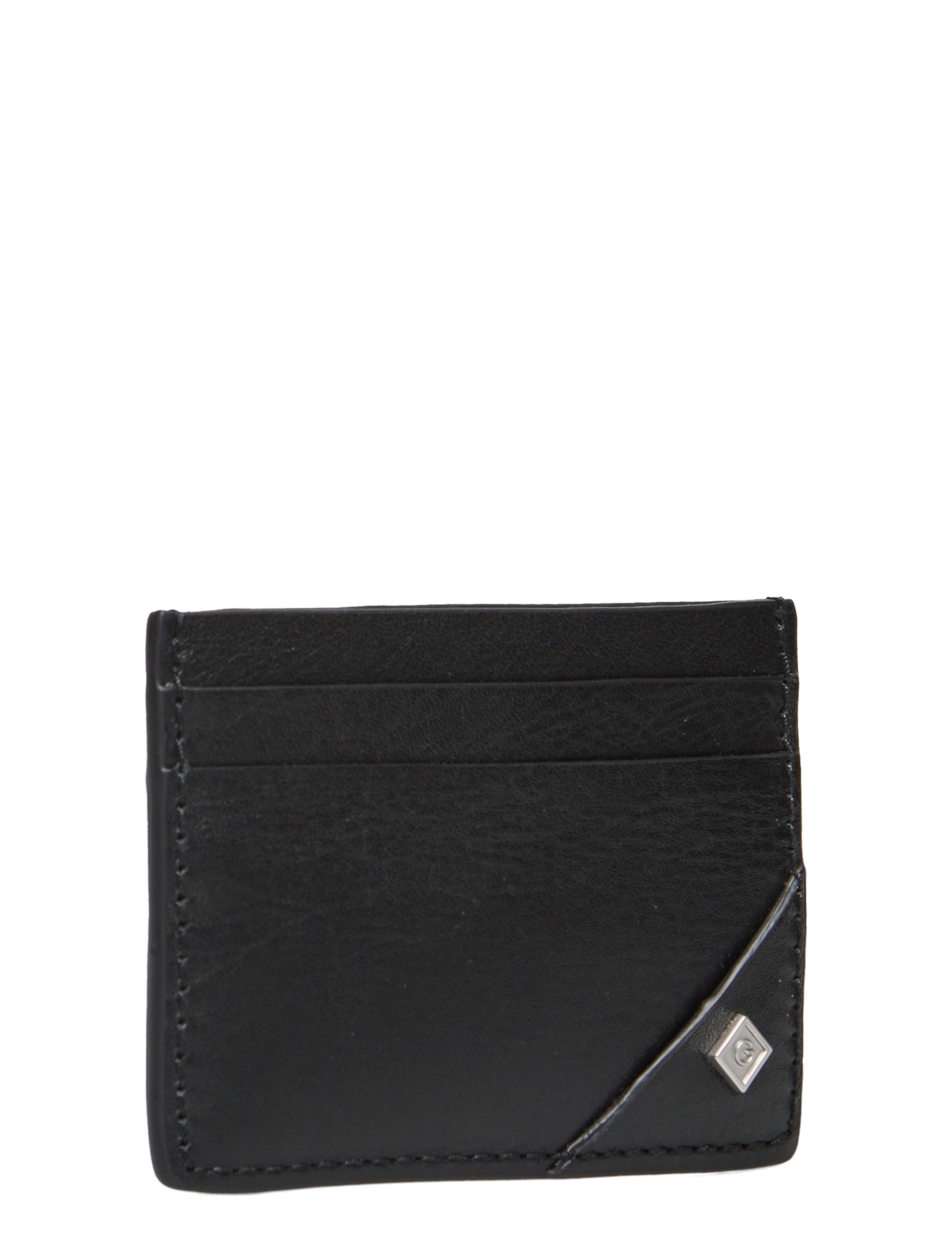 GANT - LEATHER CARDHOLDER - black - 2