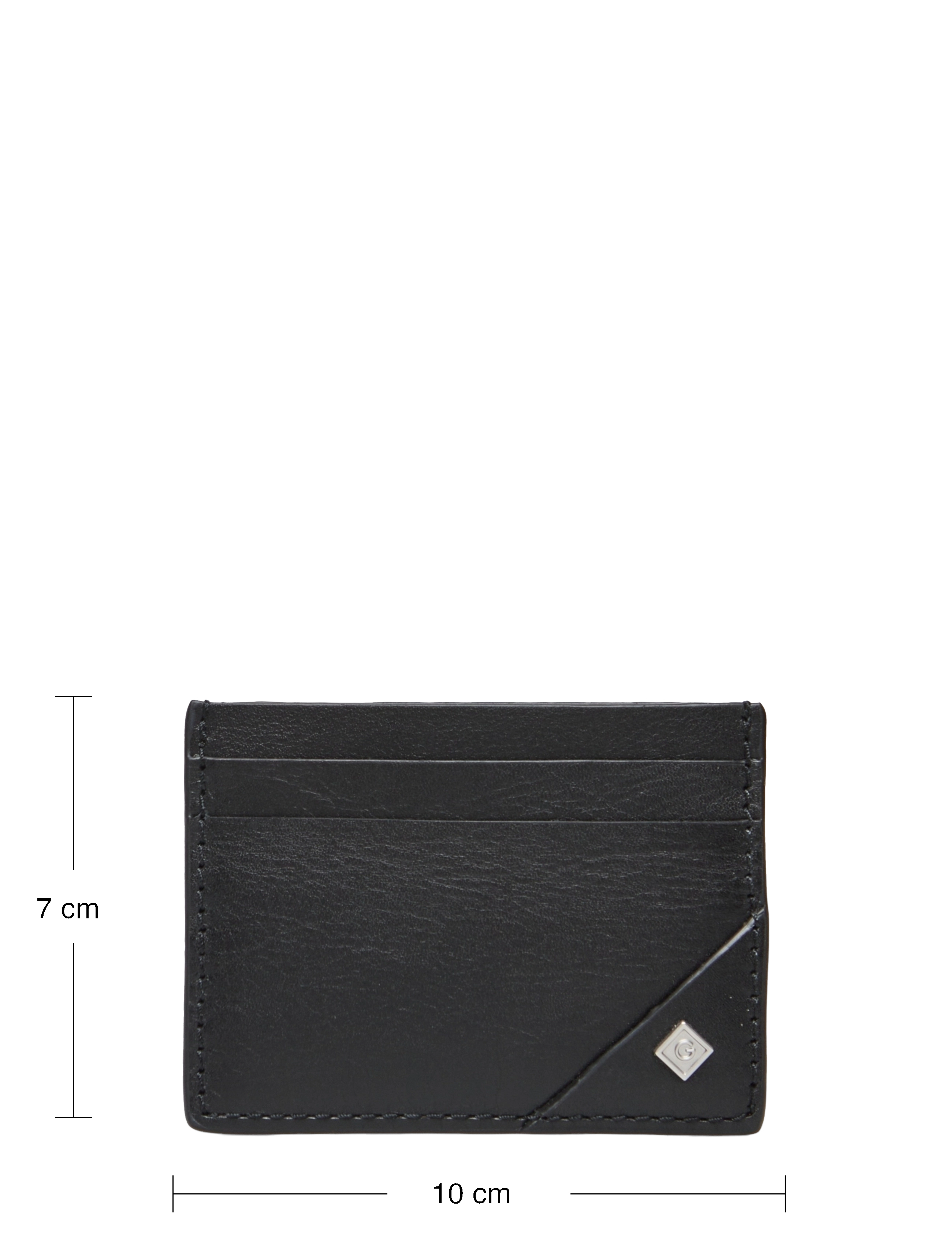 GANT - LEATHER CARDHOLDER - black - 3