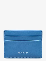 GANT - UNISEX. LEATHER CARD HOLDER - card holders - day blue - 0