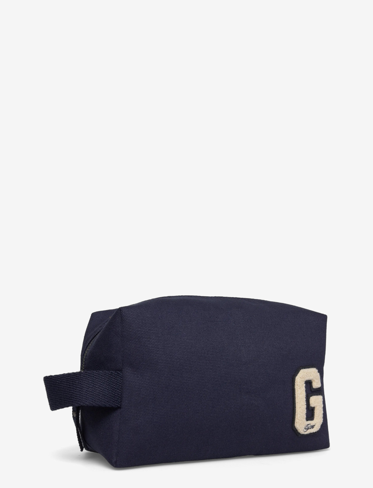 GANT - G BADGE COTTON CANVAS WASHBAG - evening blue - 2